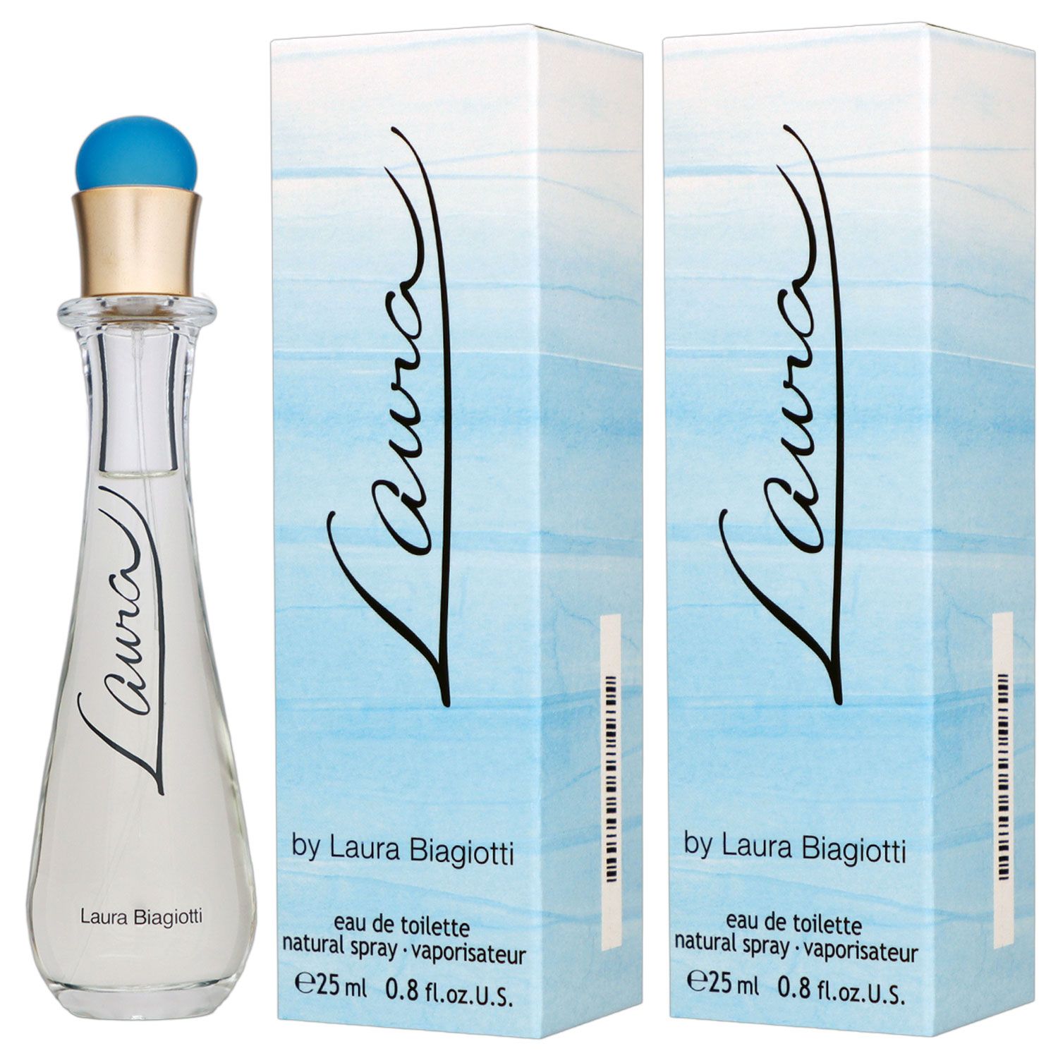 Laura Biagiotti Laura by Laura 2 x 25 ml Eau de Toilette EDT Set Damenduft