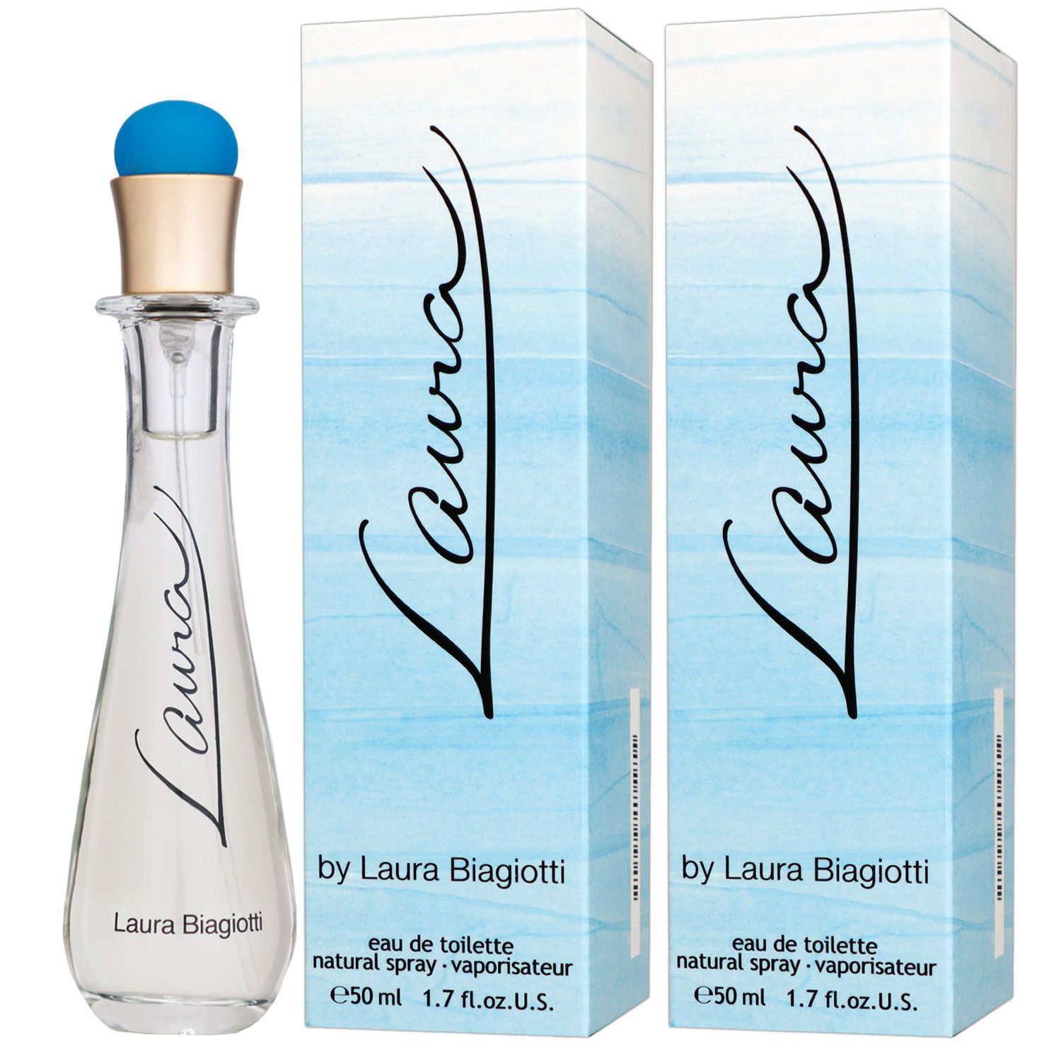 Laura Biagiotti Laura by Laura 2 x 50 ml Eau de Toilette EDT Set Damenduft