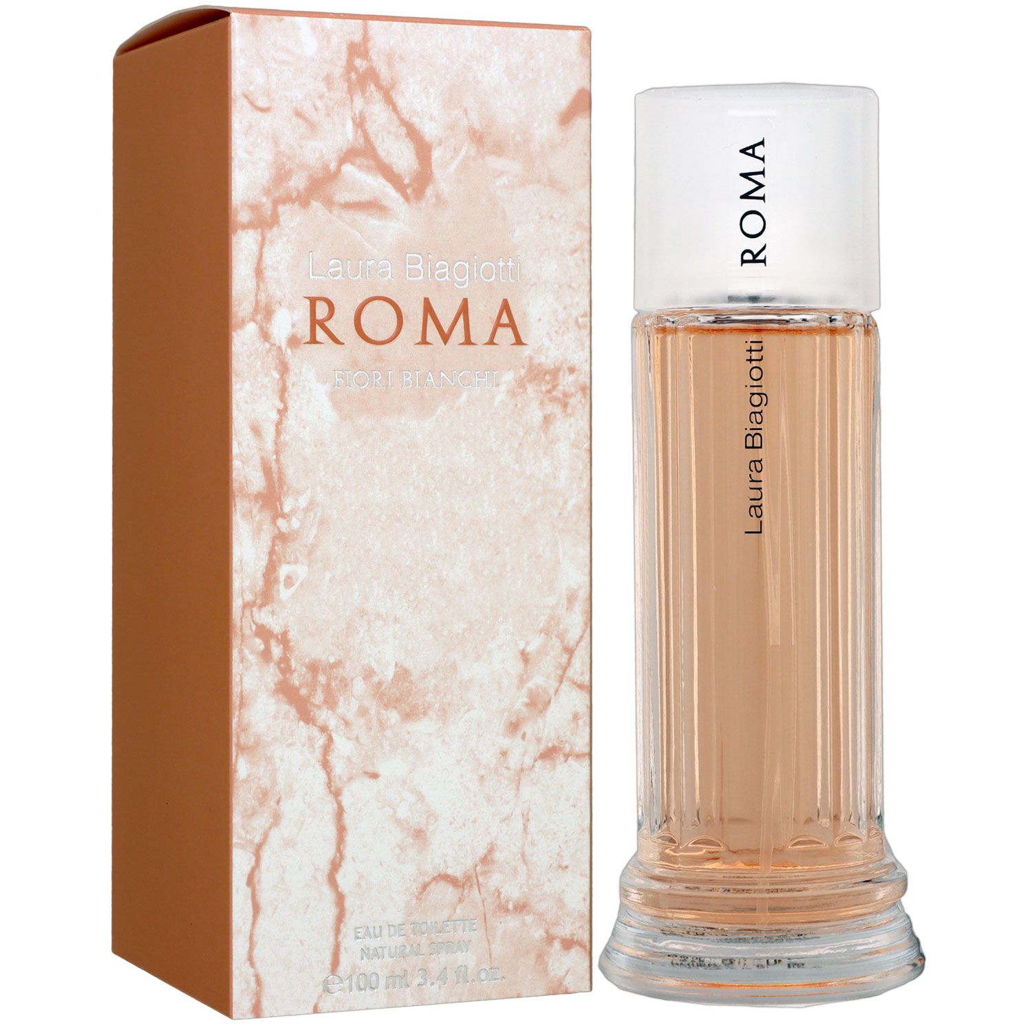 Laura Biagiotti Roma Fiori Bianchi 100 ml Eau de Toilette EDT Damenduft