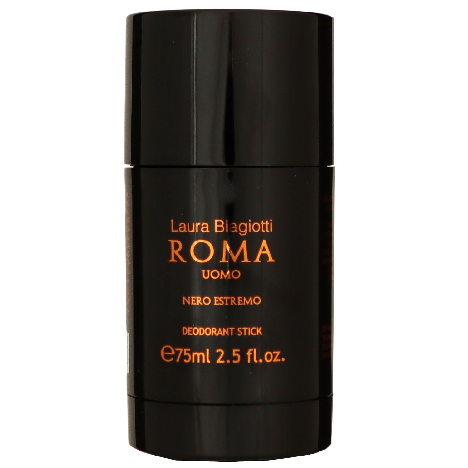 Laura Biagiotti Roma Uomo Nero Estremo 75 ml Deostick Deodorant Deo Stick