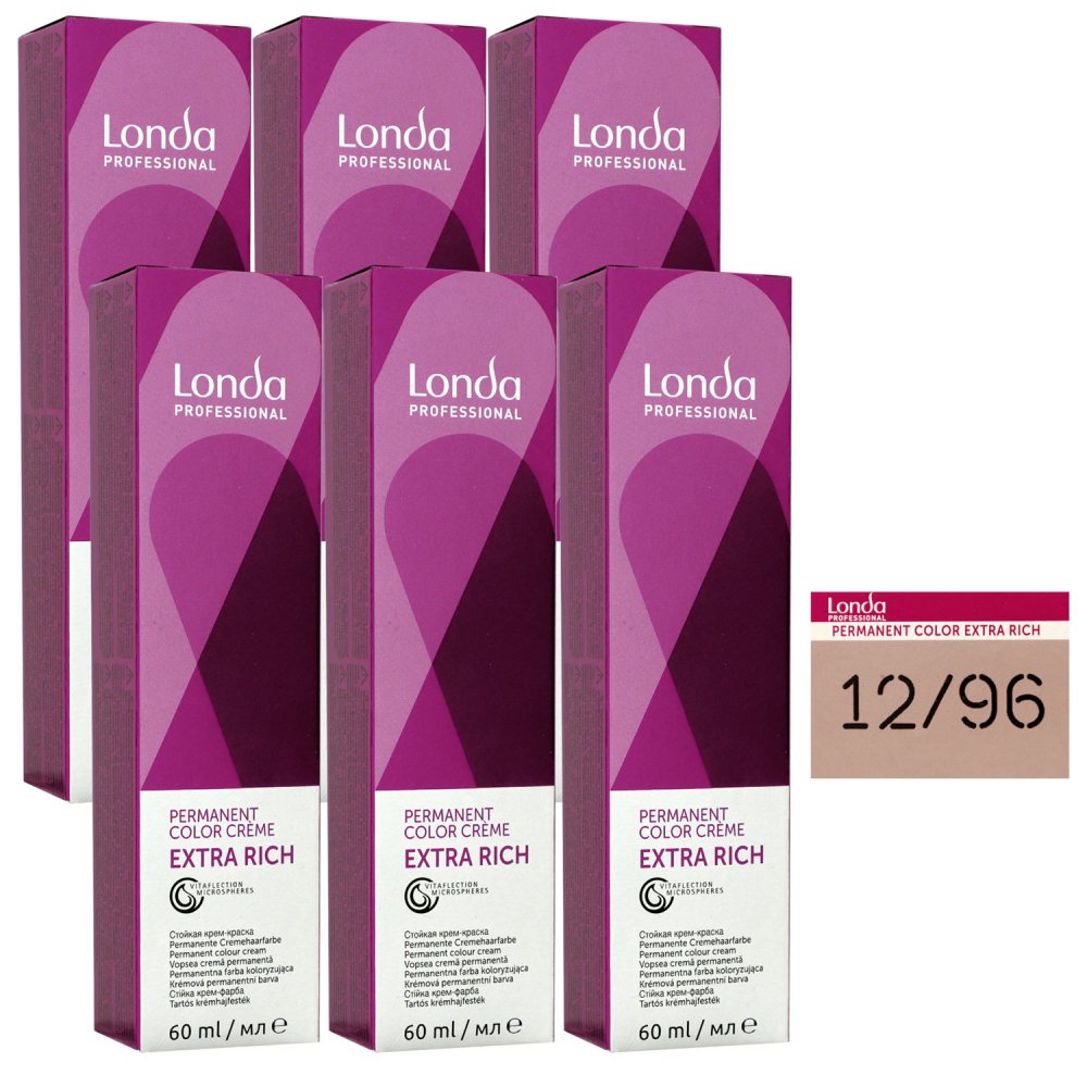 Londa Color 12/96 - Permanente Cremehaarfarbe Mit Bis Zu 100% Weißabdeckung