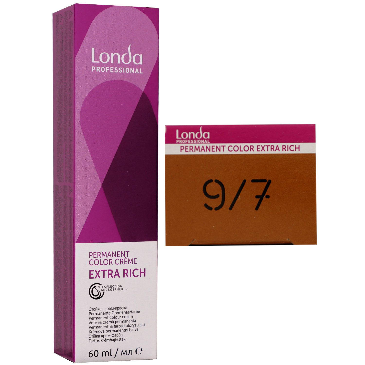 Londa Professional permanente Cremehaarfarbe Extra Rich 60 ml 9/7 lichtblond braun