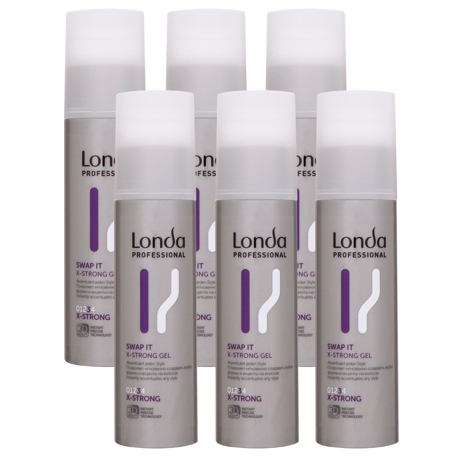 Londa Swap It 6 x 100 ml Haargel Set