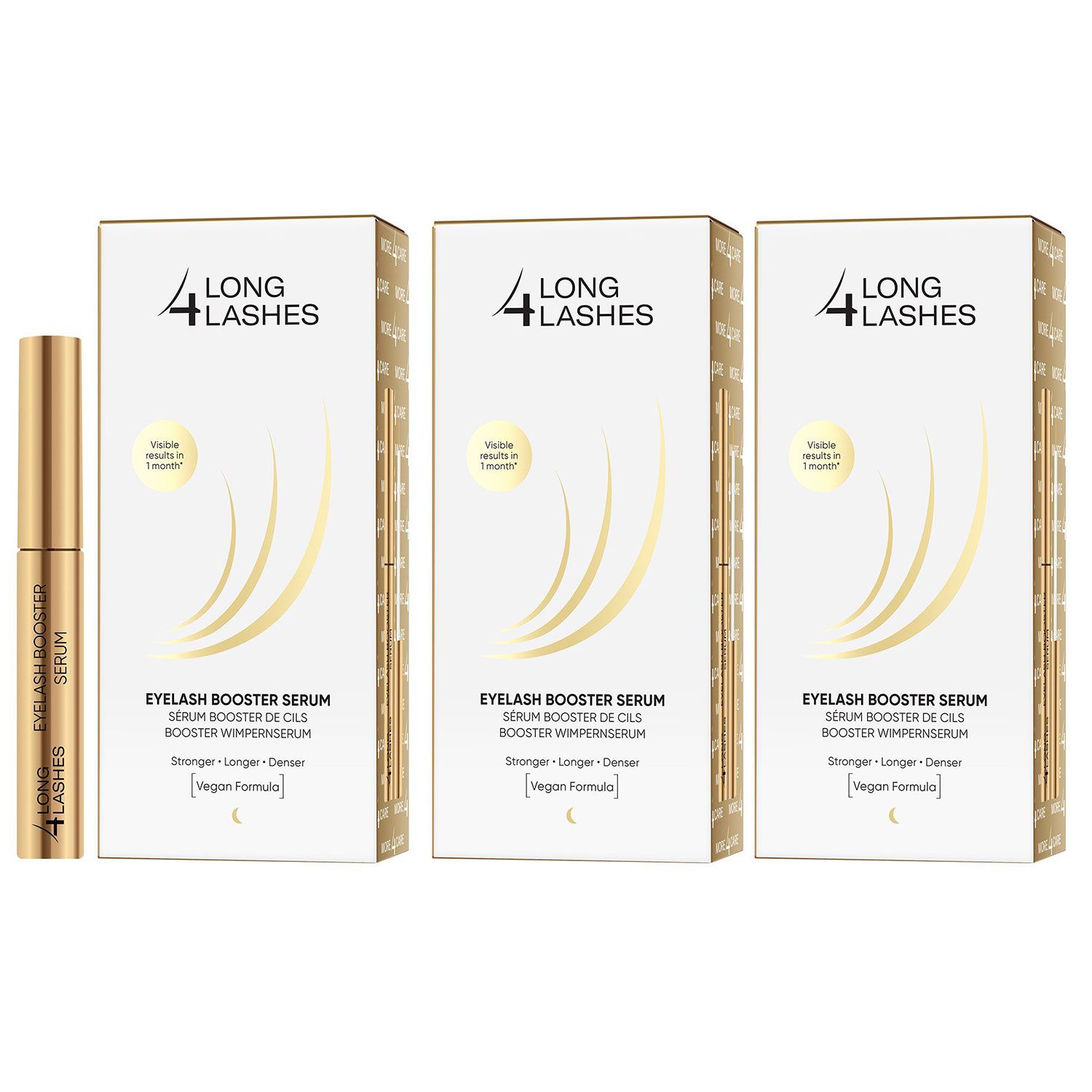 Long4Lashes FX5 Wimpernserum Wimpern 3 x 3 ml by Oceanic Eyelash Serum Set
