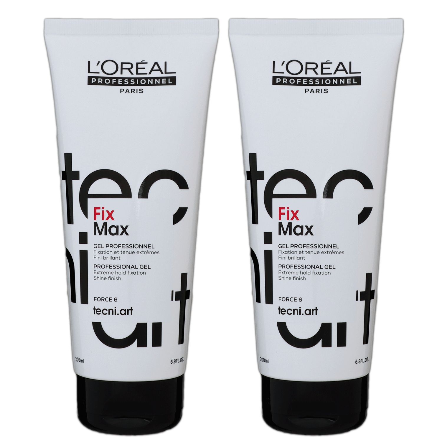 Loreal Tecni. ART Fix Max 2 x 200 ml Haargel extremer Halt Set