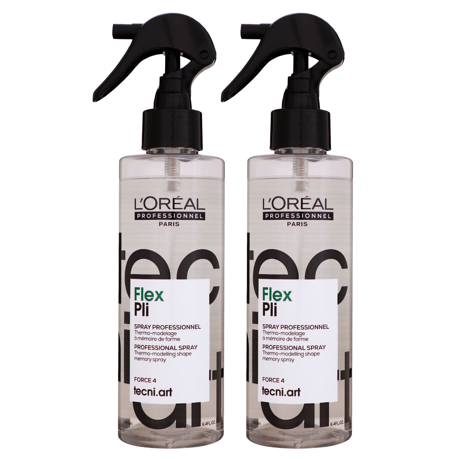 Loreal Tecni. ART Flex Pli 2 x 190 ml Hitzeschutzspray Thermospray Set