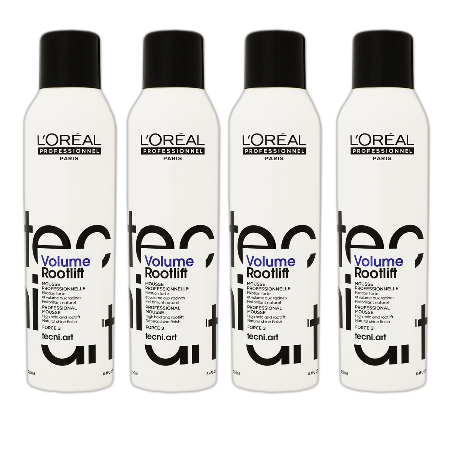 Loreal Tecni. ART Volume Rootlift 4 x 250 ml Ansatzschaum Set