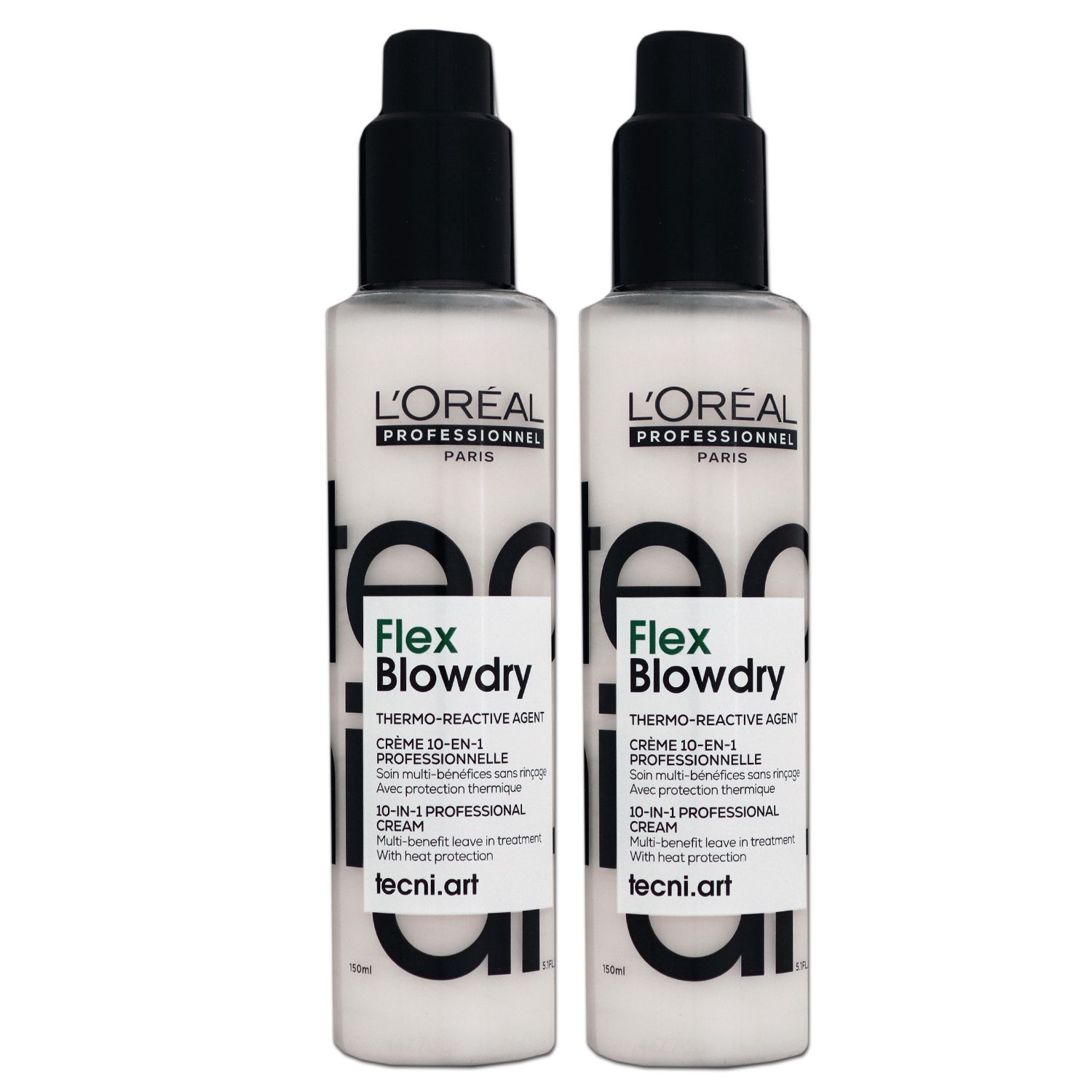 Loreal Tecni Art Flex Blowdry 2 x 150 ml Leave In Stylingcreme Set