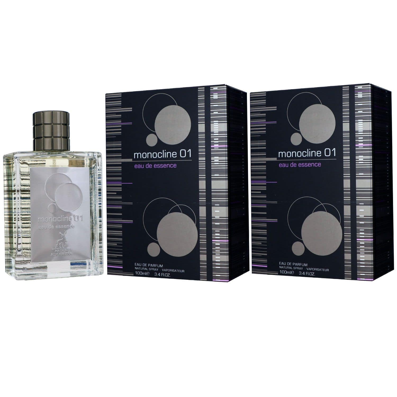 Maison Alhambra Monocline 01 Eau de Essence 2 x 100 ml Eau de Parfum EDP Unisex