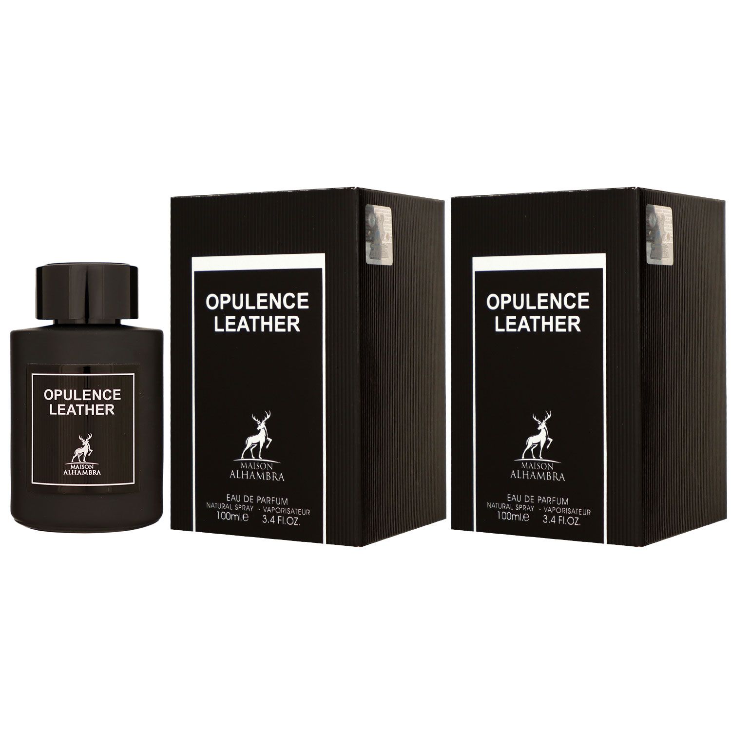 Maison Alhambra Opulence Leather 2 x 100 ml Eau de Parfum EDP Set