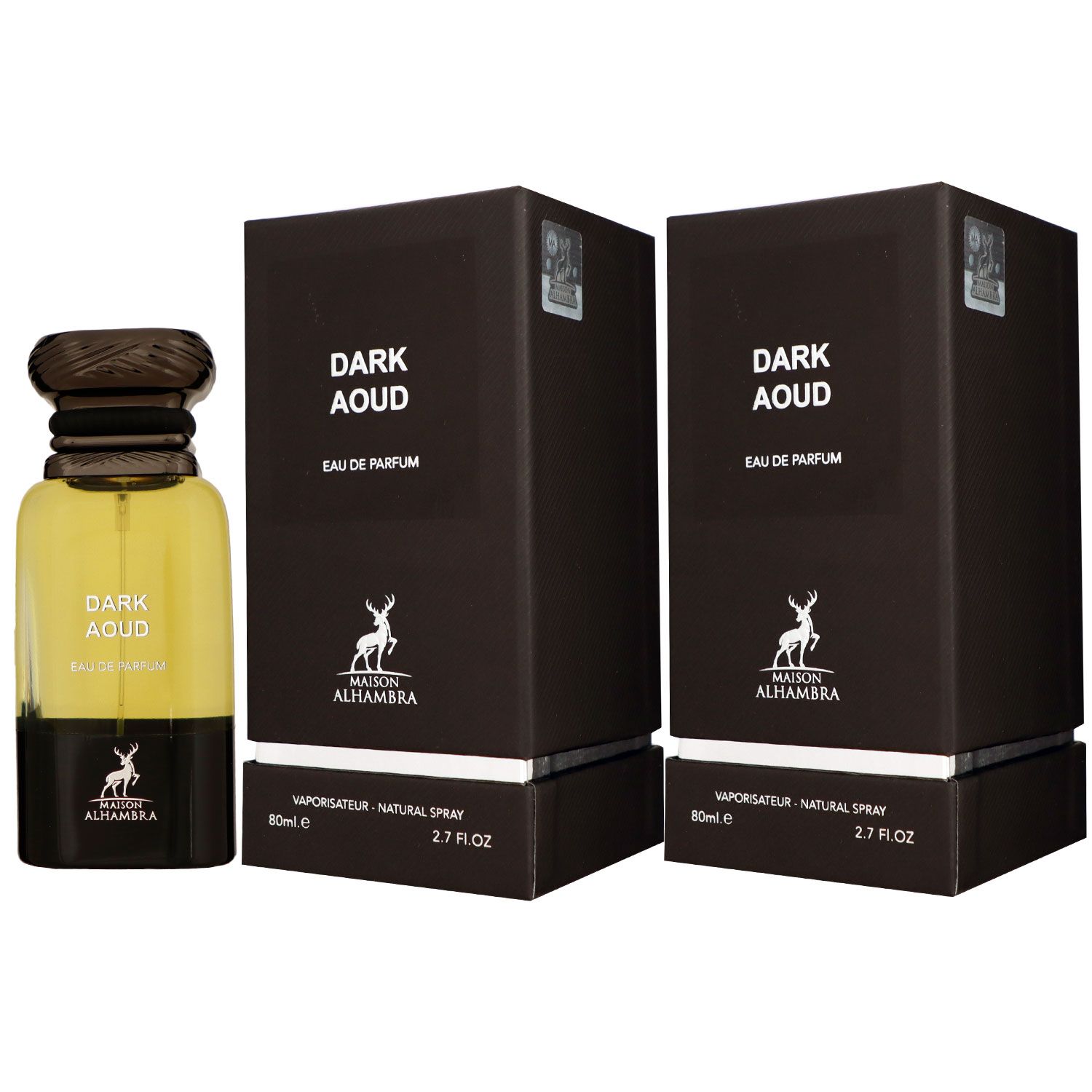 Maison Alhambra Woody Oud Dark Aoud 2 x 80 ml Eau de Parfum EDP Set