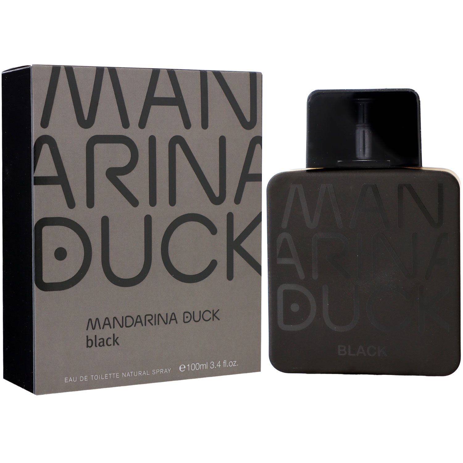 Mandarina Duck Black Pure Black 100 ml Eau de Toilette EDT Herrenduft