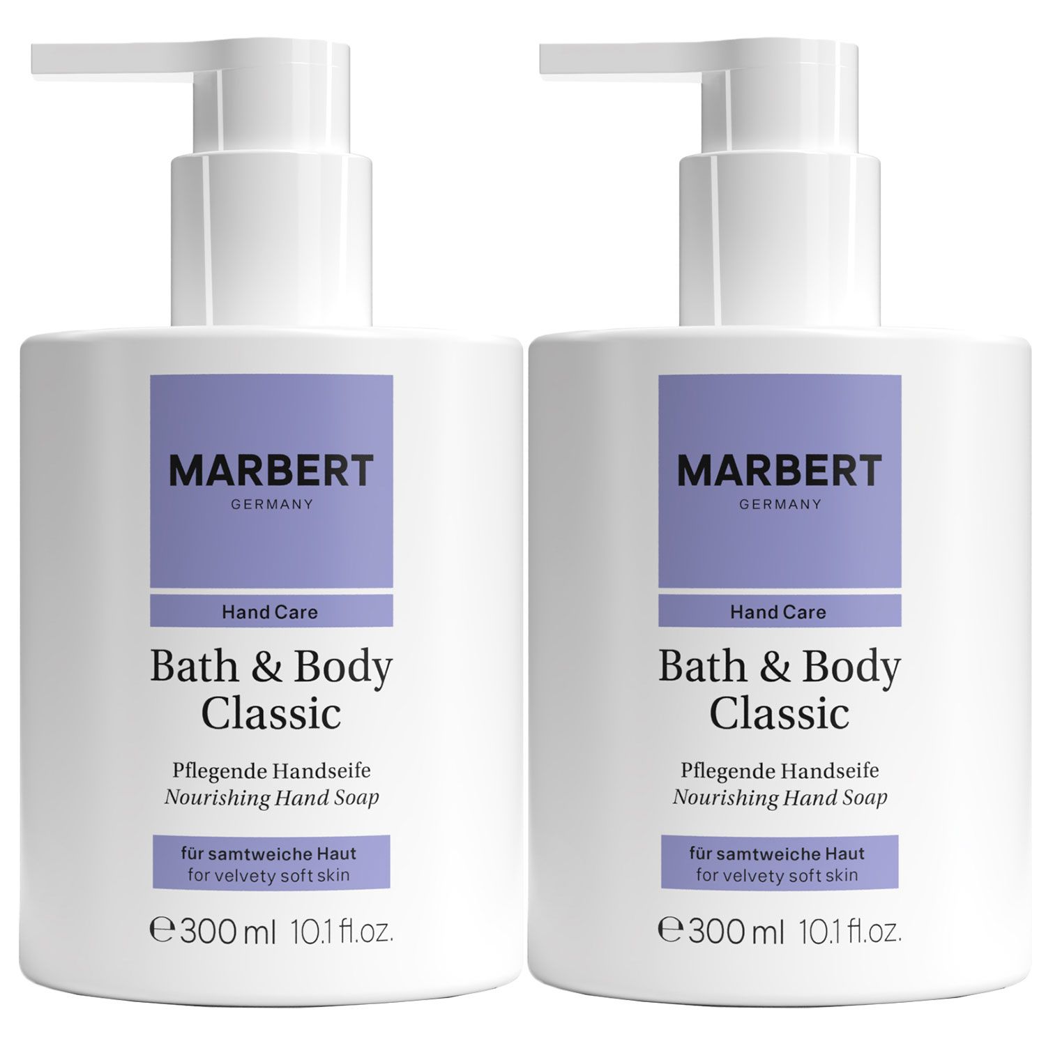 Marbert Bath & Body Classic 2 x 300 ml Fl�ssigseife Handseife Set