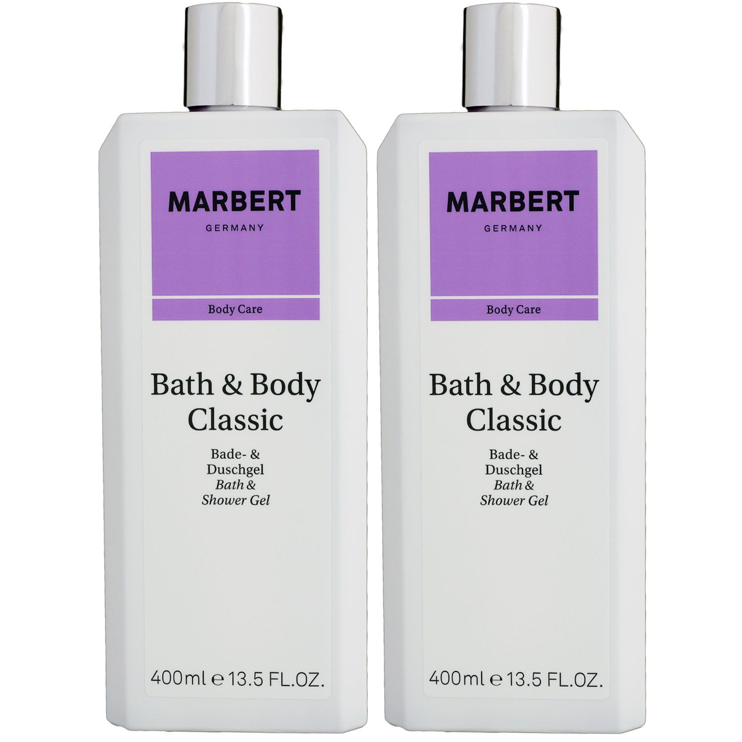 Marbert Bath & Body Classic 2 x 400 ml Duschgel Set