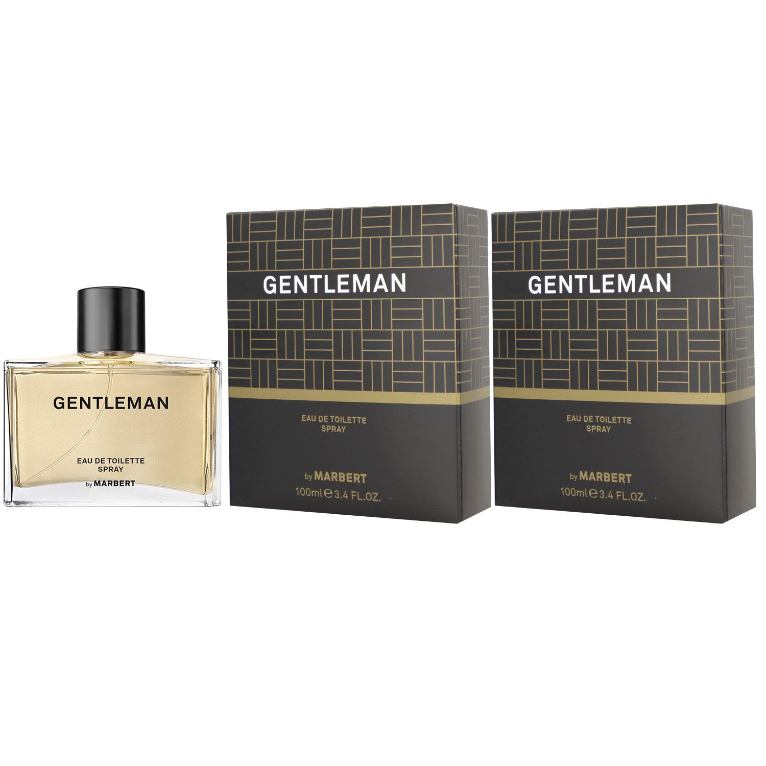 Marbert Gentleman 2 x 100 ml Eau de Toilette EDT Herrenduft Herren Duft Set