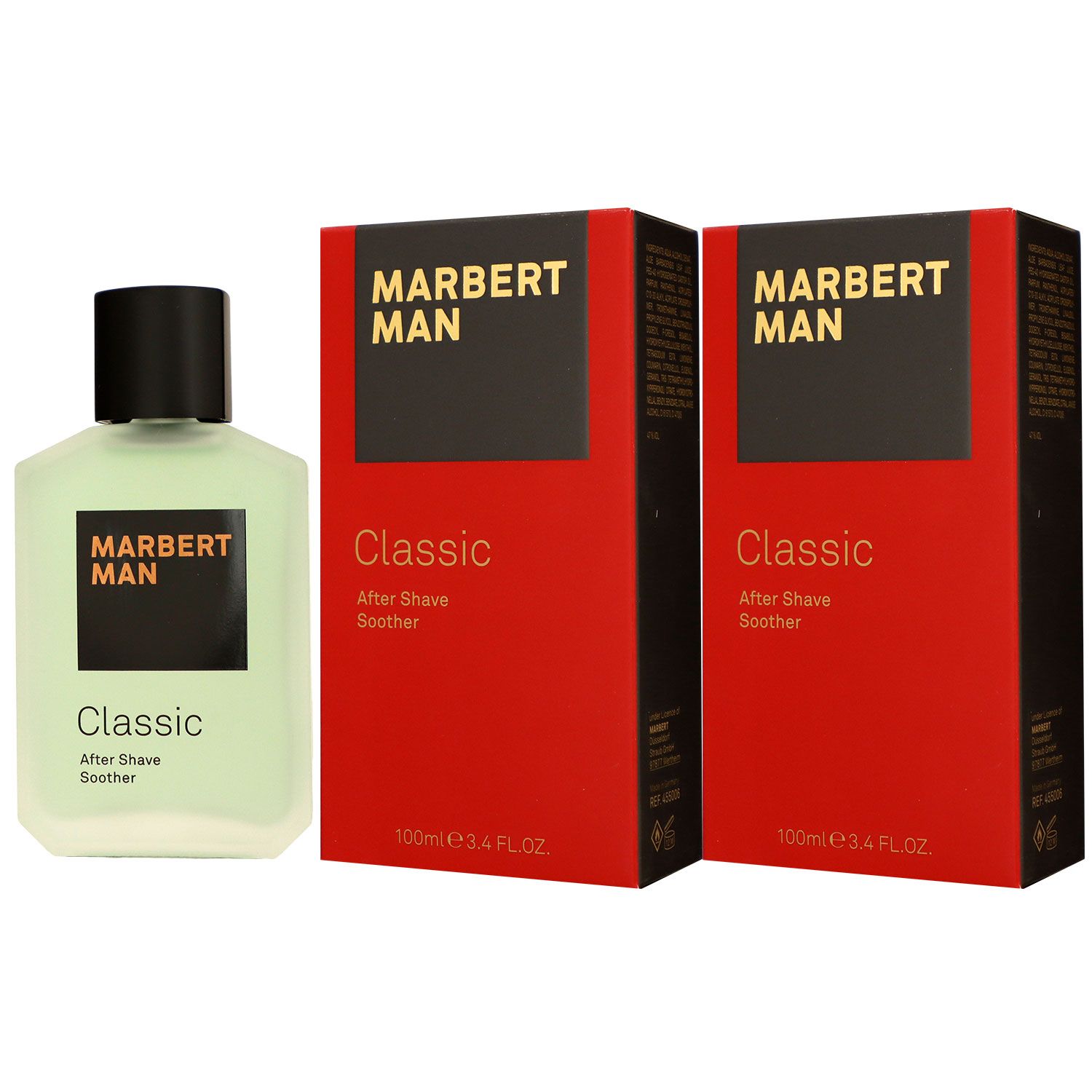 Marbert Man Classic 2 x 100 ml Aftershave Soother After Shave Set