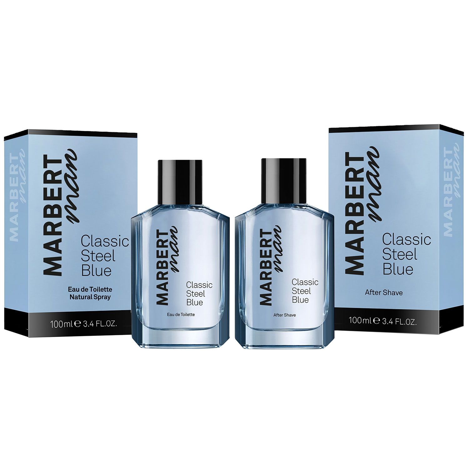 Marbert Man Classic Steel Blue 100 ml EDT & 100 ml AS Set