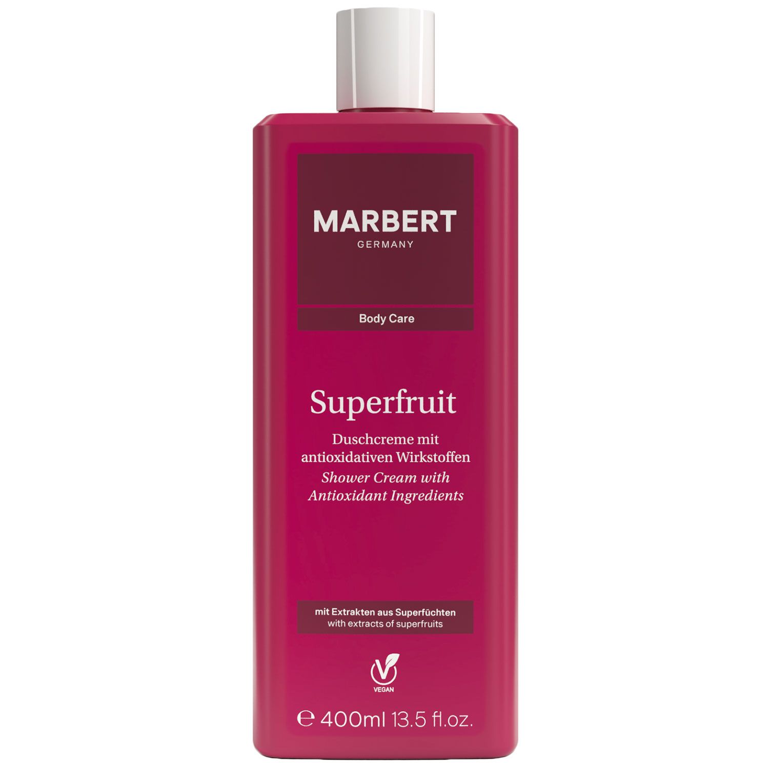Marbert Superfruit 400 ml Duschcreme Dusch Creme Shower Cream