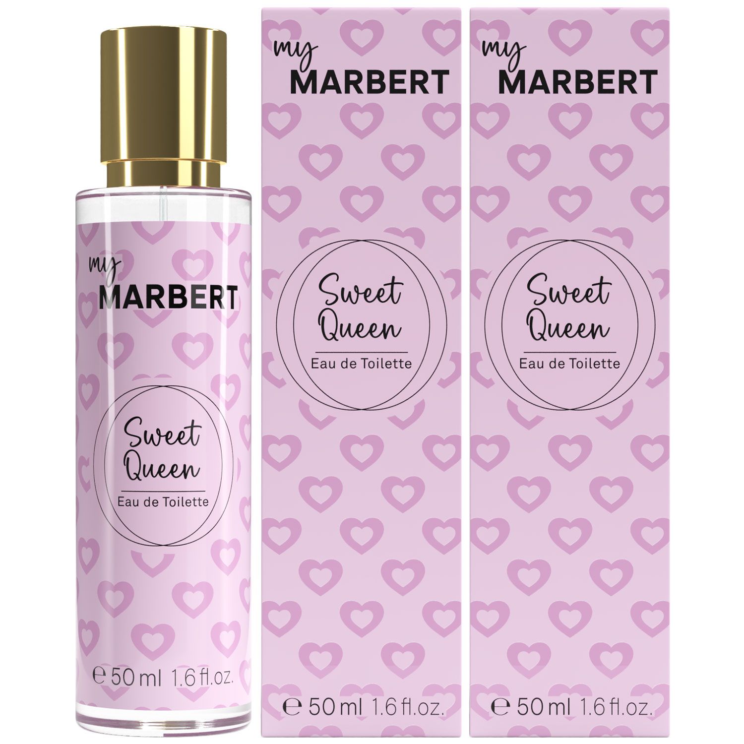Marbert Sweet Queen 2 x 100 ml Eau de Toilette EDT Damenduft Set