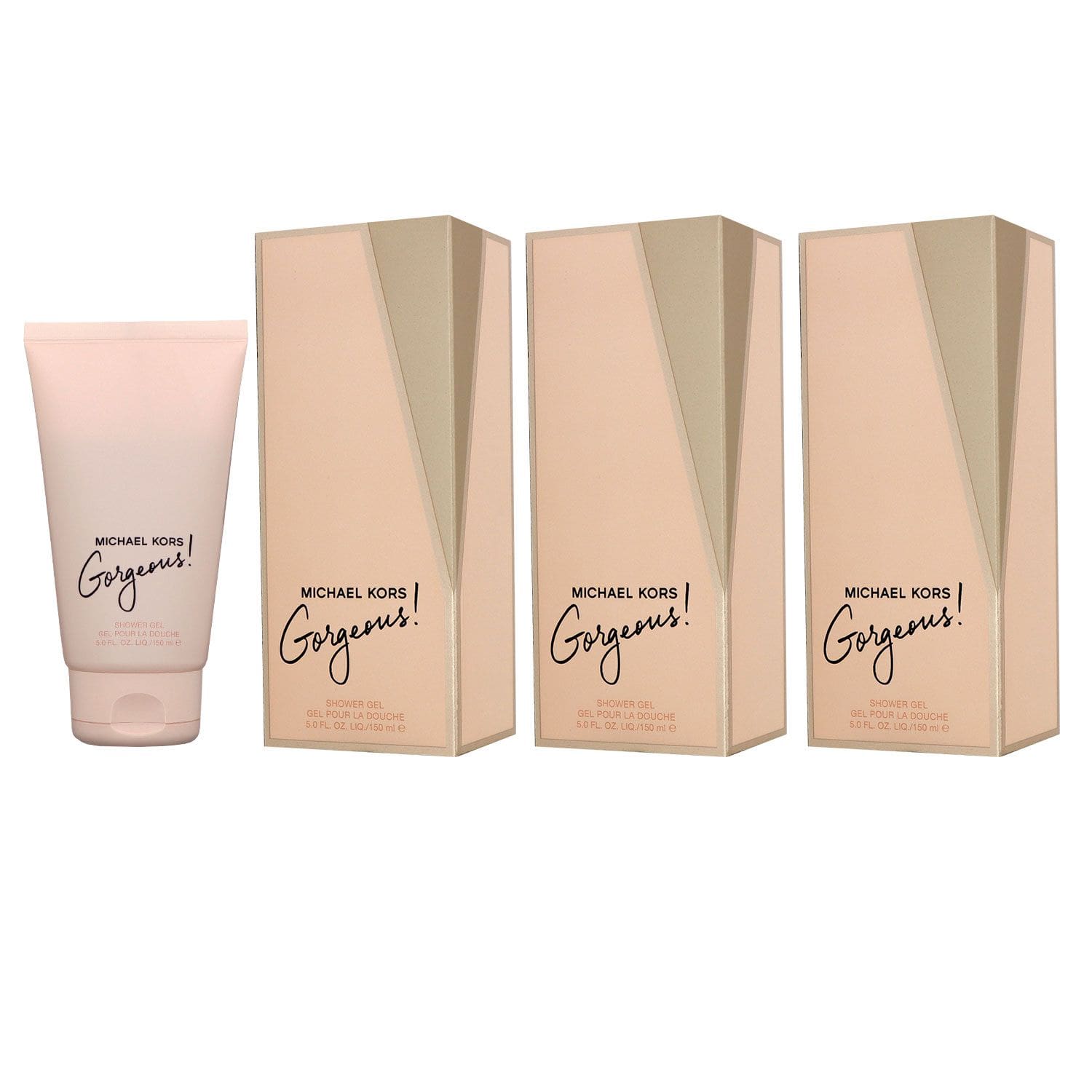Michael Kors Gorgeous 3 x 150 ml Showergel Duschgel Shower Gel SG Set