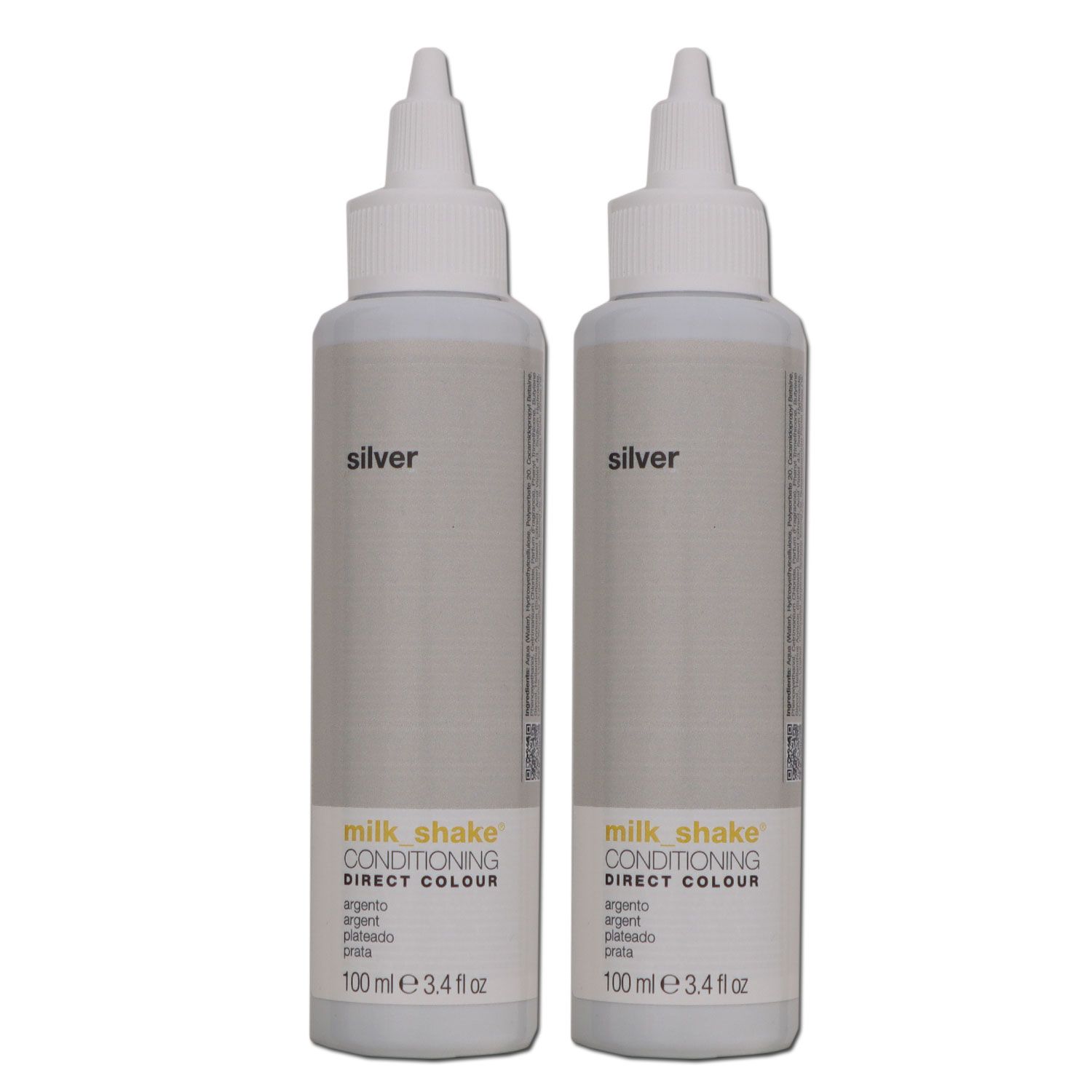 Milk Shake Direct Colour 2 x 100 ml Silver Farbkur Set