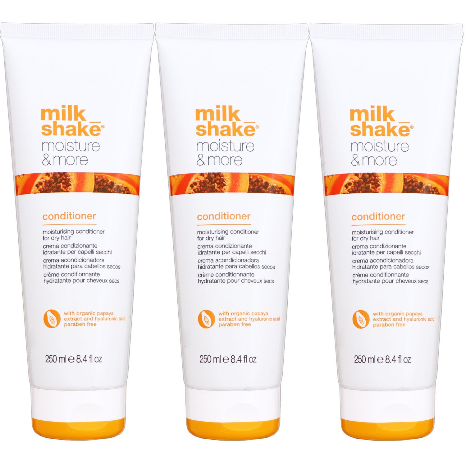 Milk Shake Moisture & More Conditioner 3 x 250 ml f�r trockenes Haar Set