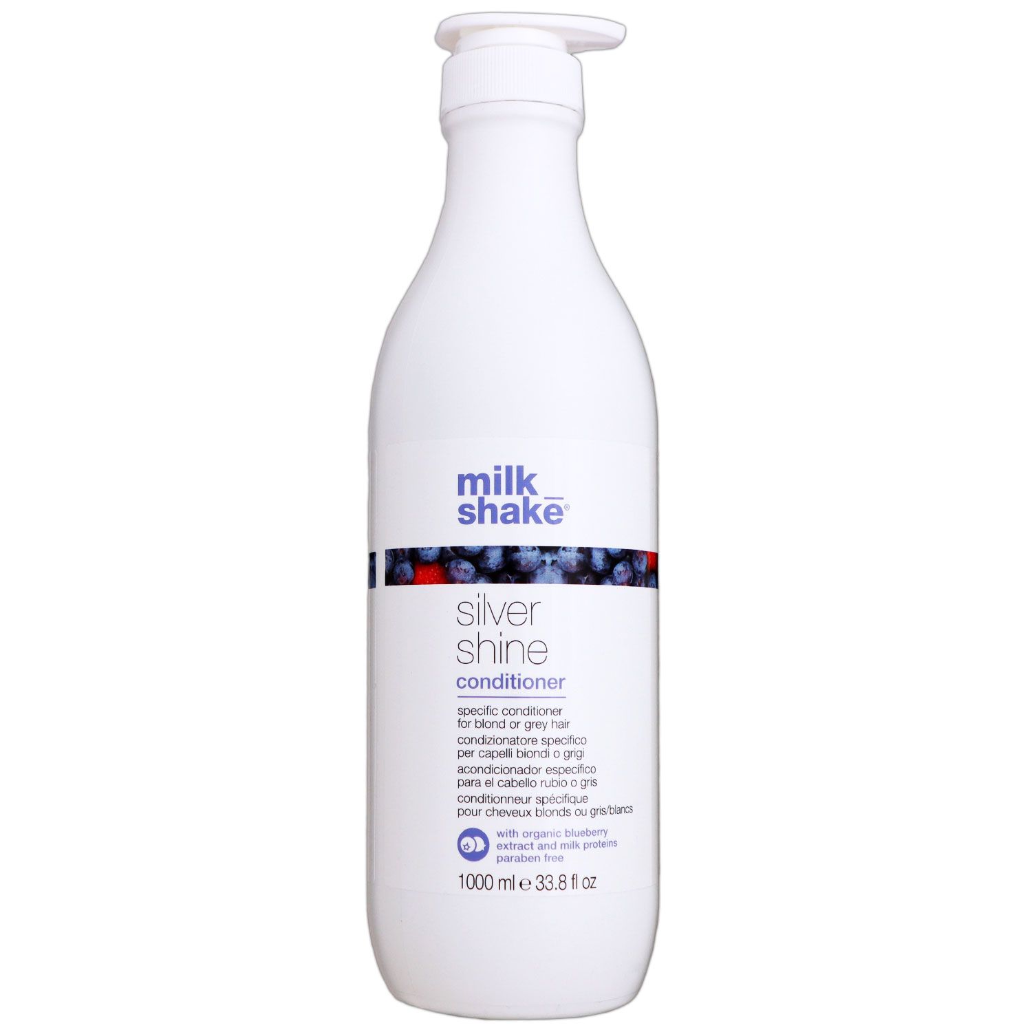 Milk Shake Silver Shine Conditioner 1000 ml f�r blondes und graues Haar Silbersp�lung