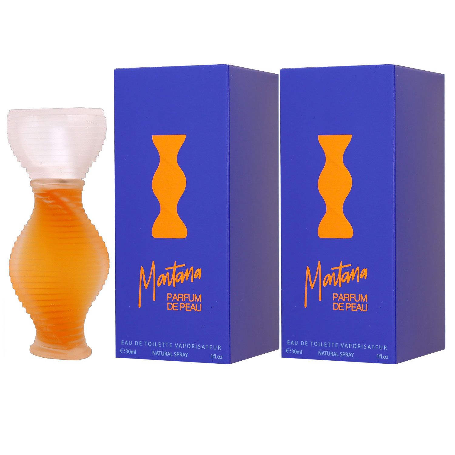 Montana Parfum de Peau 2 x 30 ml Eau de Toilette EDT Damenduft Set