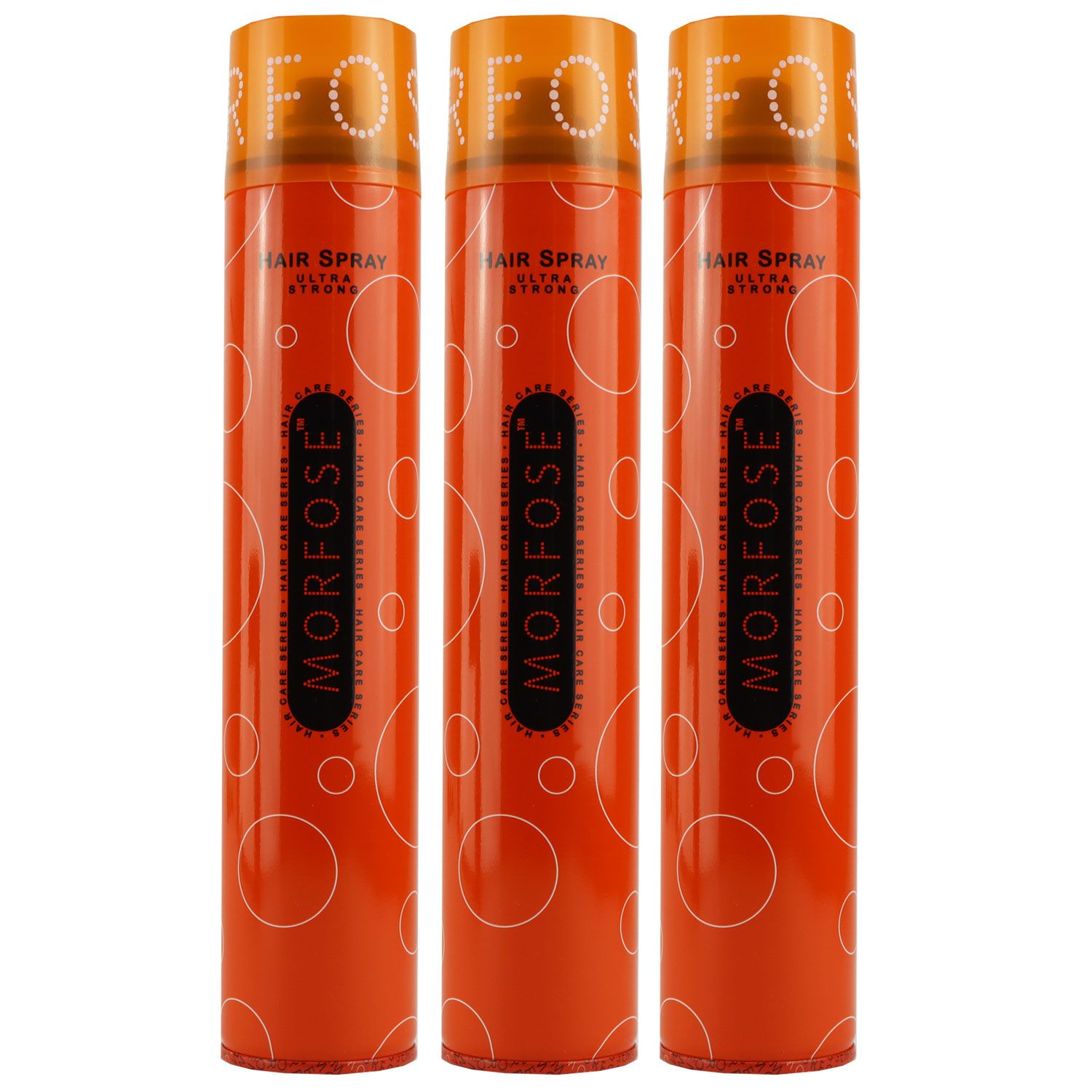 Morfose Hairspray 3 x 400 ml Ultra Strong starker Halt Set