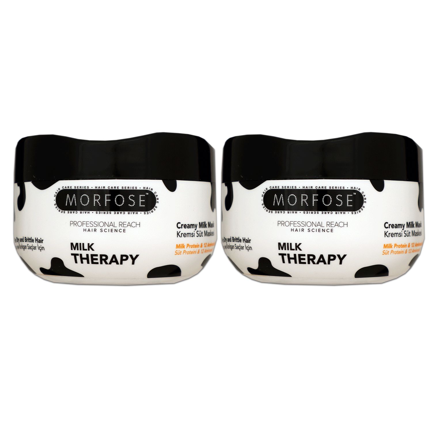 Morfose Reach Milk Therapy Creamy Milk 2 x 500 ml Haarmaske Set
