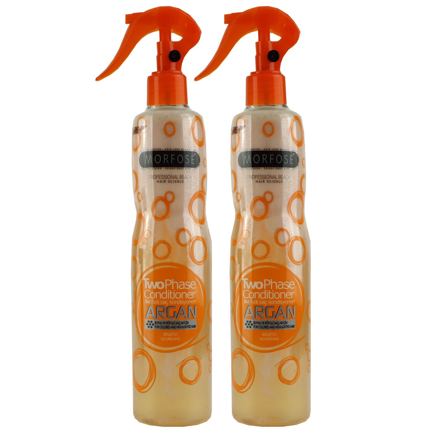 Morfose Reach Two Phase Argan 2 x 400 ml Conditioner f�r trockenes Haar Set