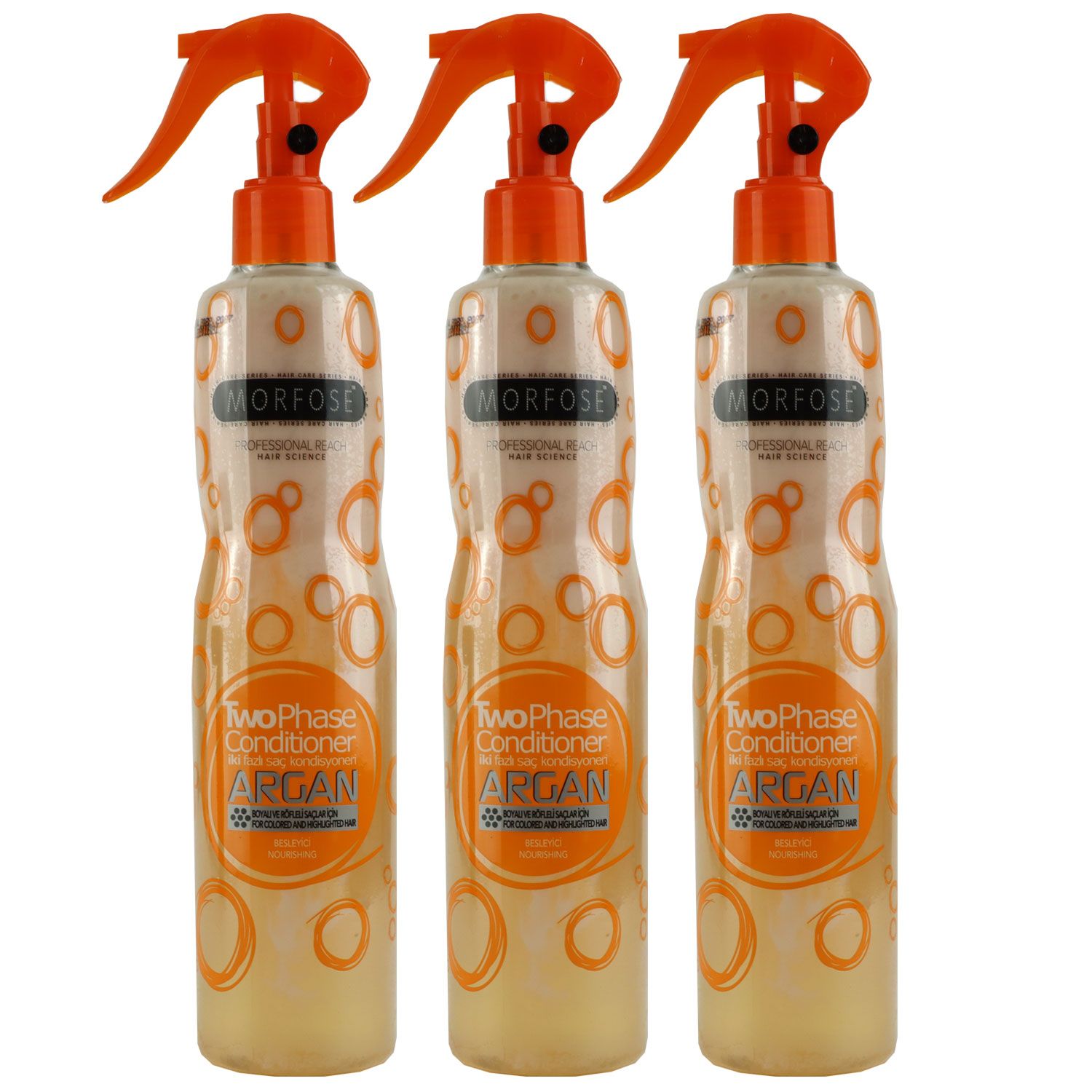Morfose Reach Two Phase Argan 3 x 400 ml Conditioner f�r trockenes Haar Set