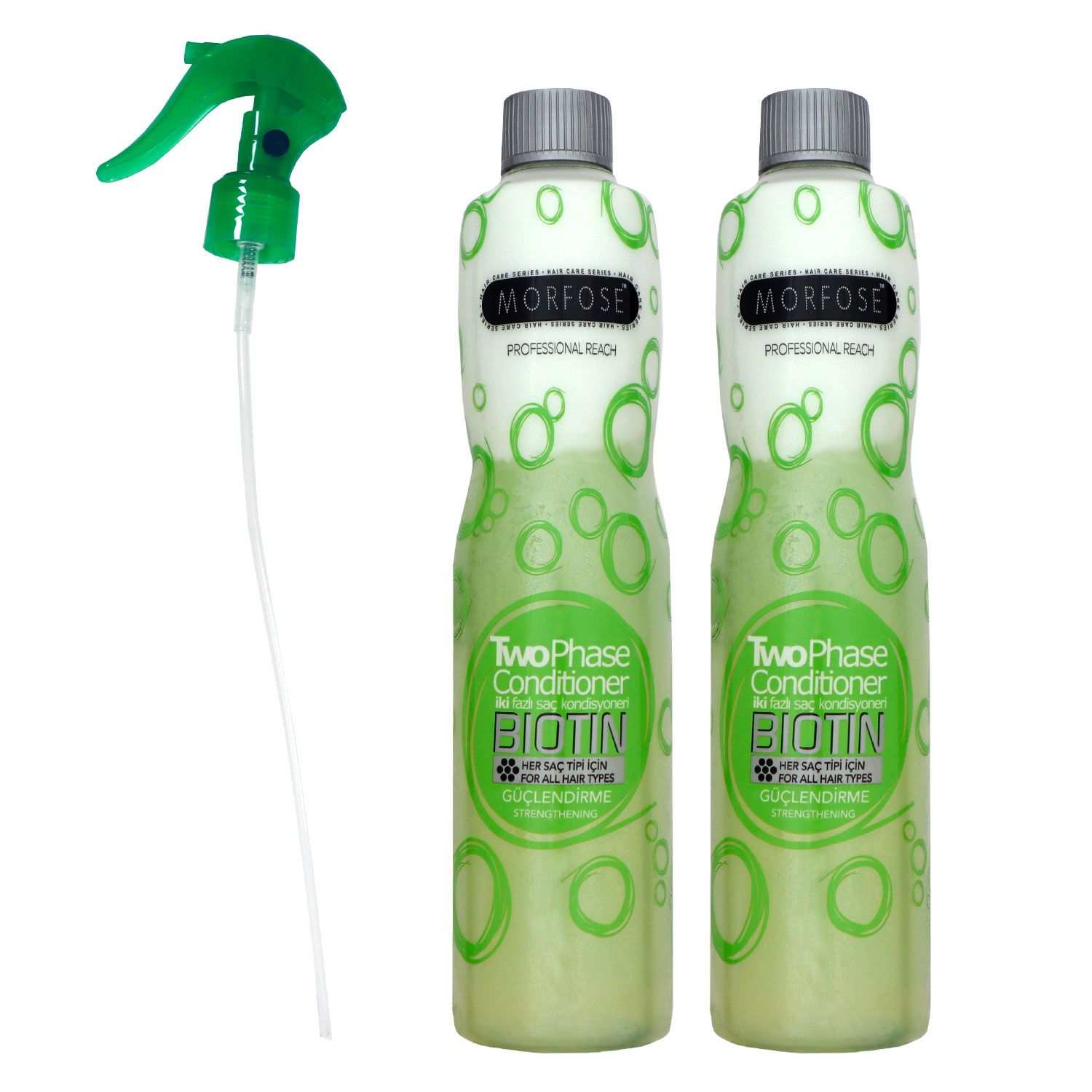 Morfose Reach Two Phase Biotin 2 x 400 ml Conditioner f�r alle Haartypen Set