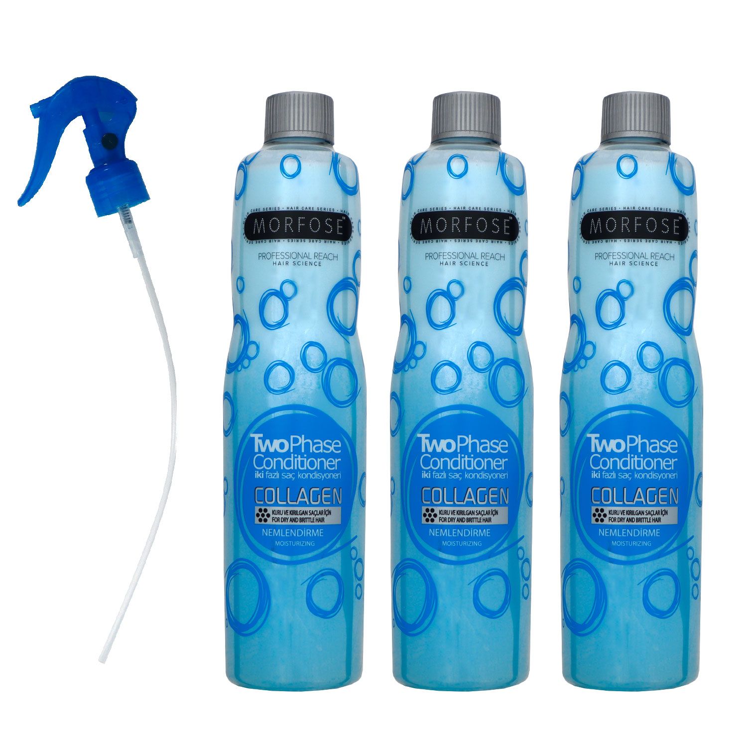 Morfose Reach Two Phase Collagen 3 x 400 ml Conditioner f�r gesundes Haar Set