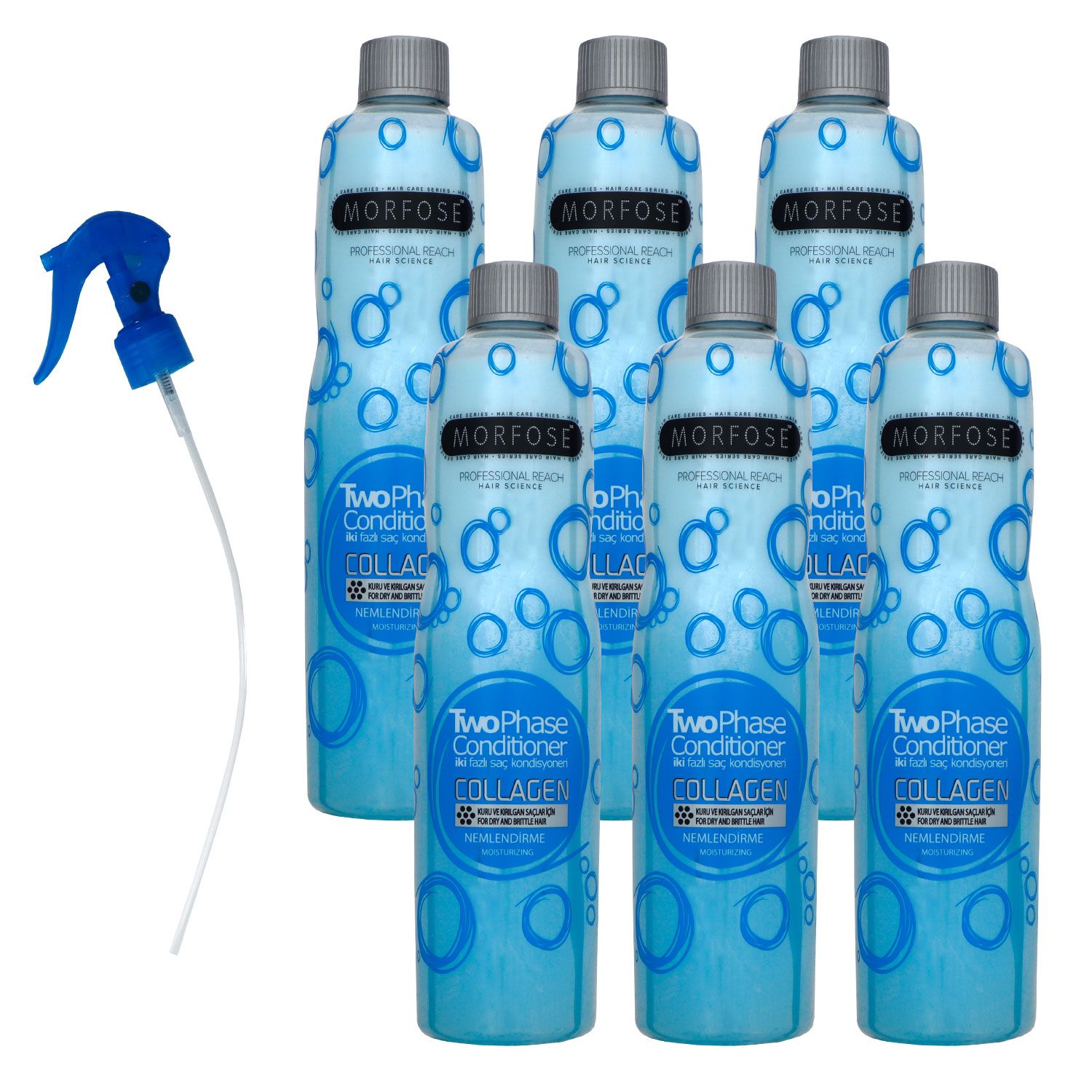 Morfose Reach Two Phase Collagen 6 x 400 ml Conditioner f�r gesundes Haar Set