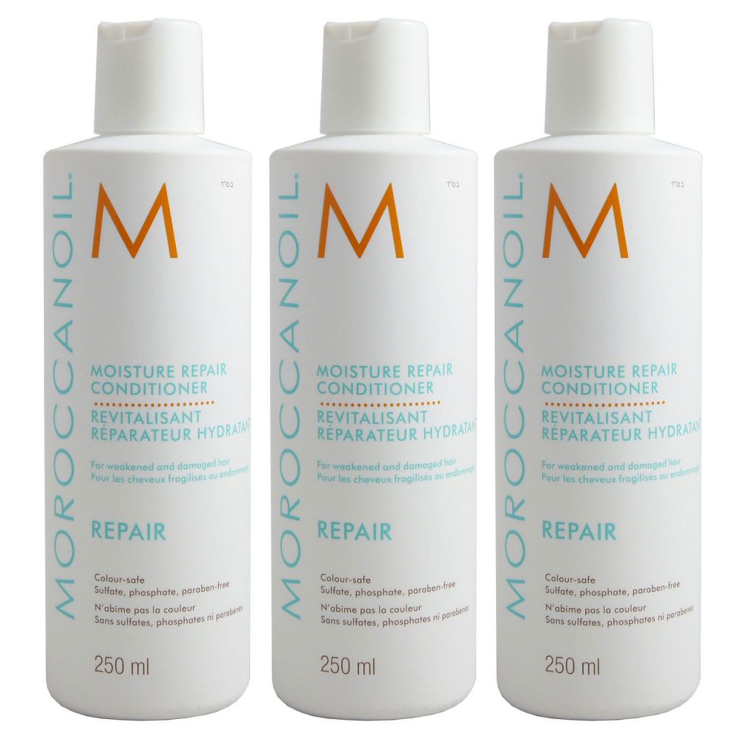 Moroccanoil Moisture Repair 3 x 250 ml regenerierender Conditioner Set