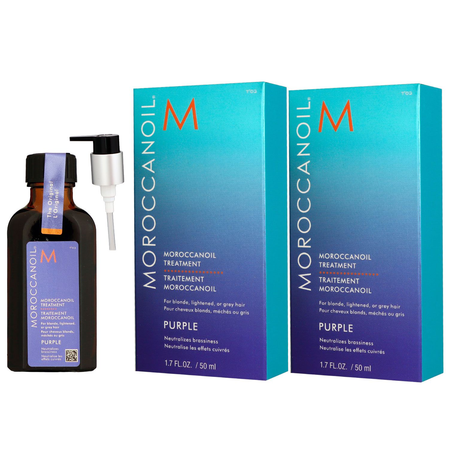 Moroccanoil Treatment Purple 2 x 50 ml Haar�l Haar �l Set
