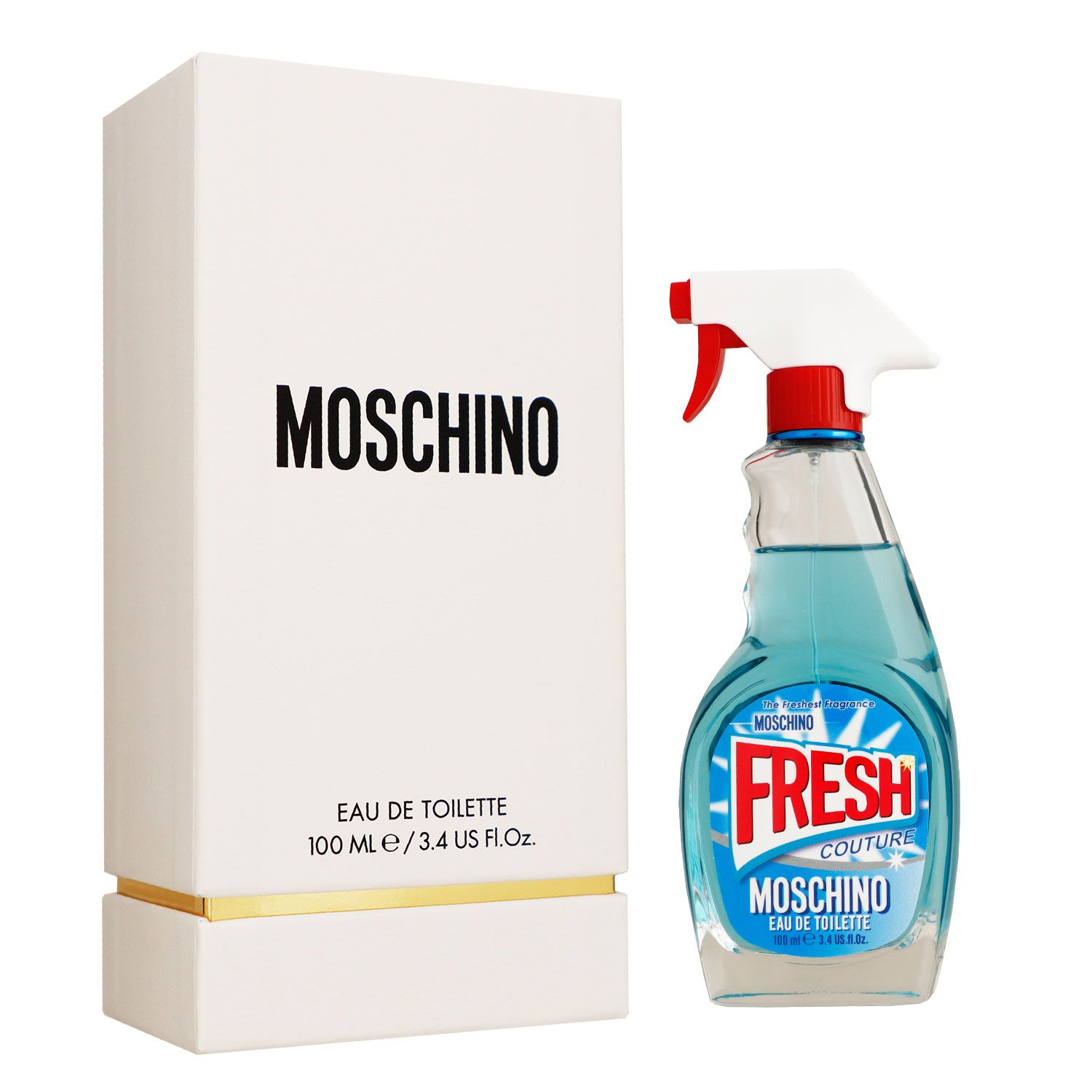 Moschino Fresh Couture 100 ml Eau de Toilette EDT Damenduft Damen Duft