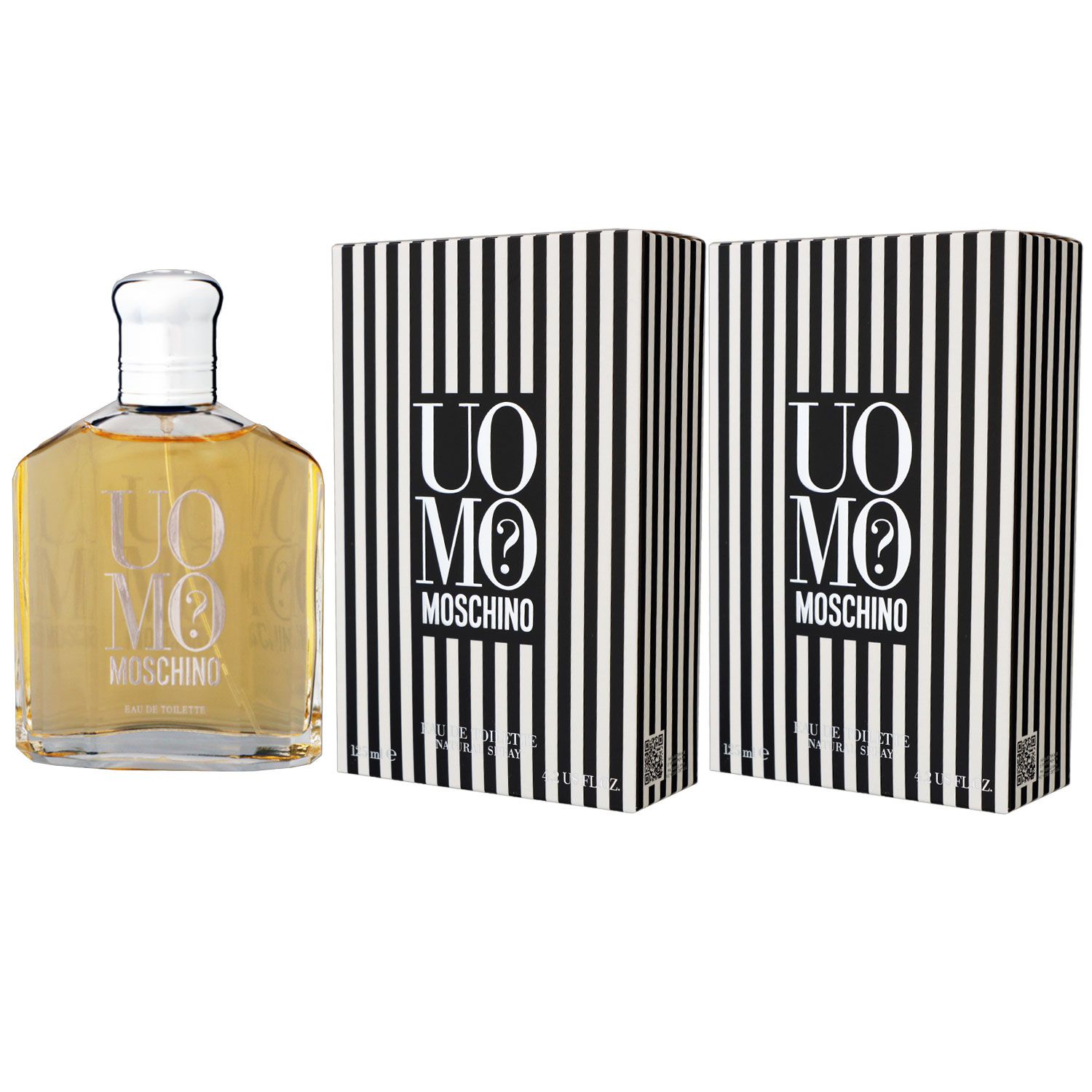 Moschino Uomo 2 x 125 ml Eau de Toilette EDT Set Herrenduft Herren Duft