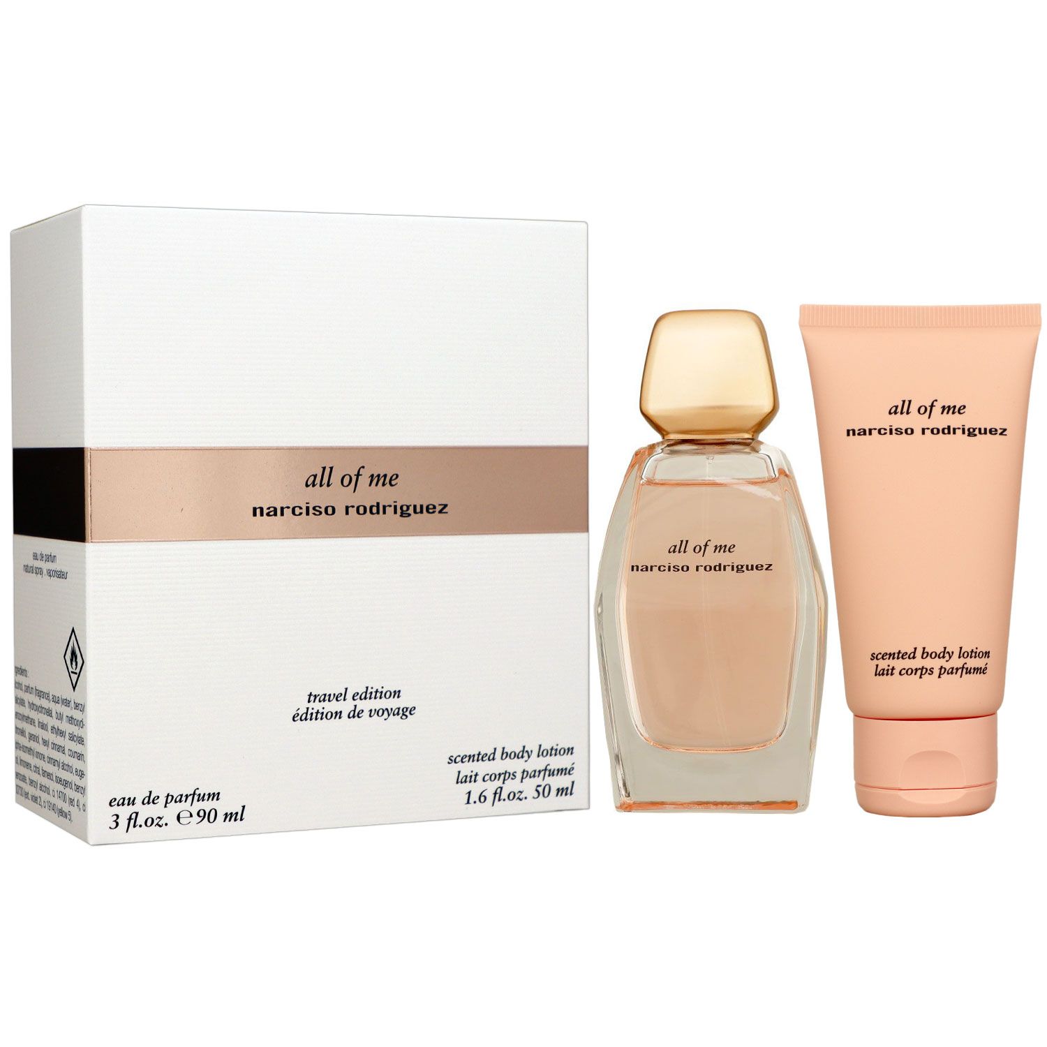 Narciso Rodriguez All Of Me Set 90 ml Eau de Parfum EDP & 50 ml Bodylotion