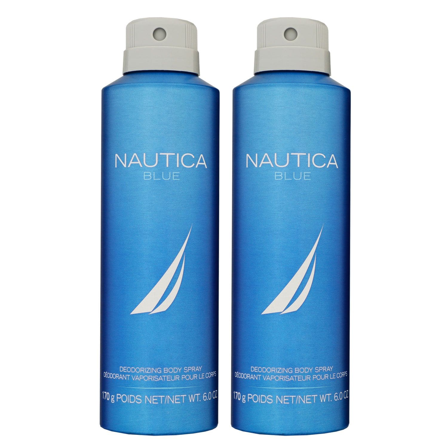Nautica Blue 2 x 170 g Deodorant Spray Deospray Deodorant Deo Spray Deo Set Herren