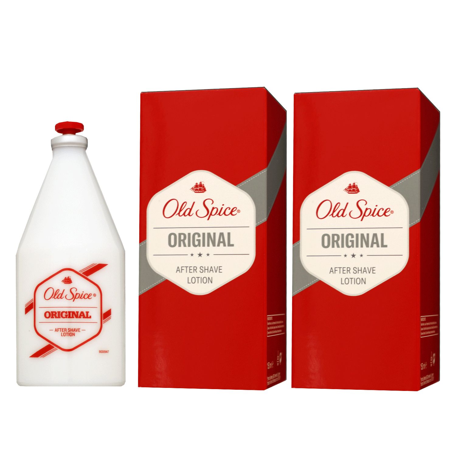 Old Spice Original 2 x 150 ml After Shave Lotion f�r Herren Set