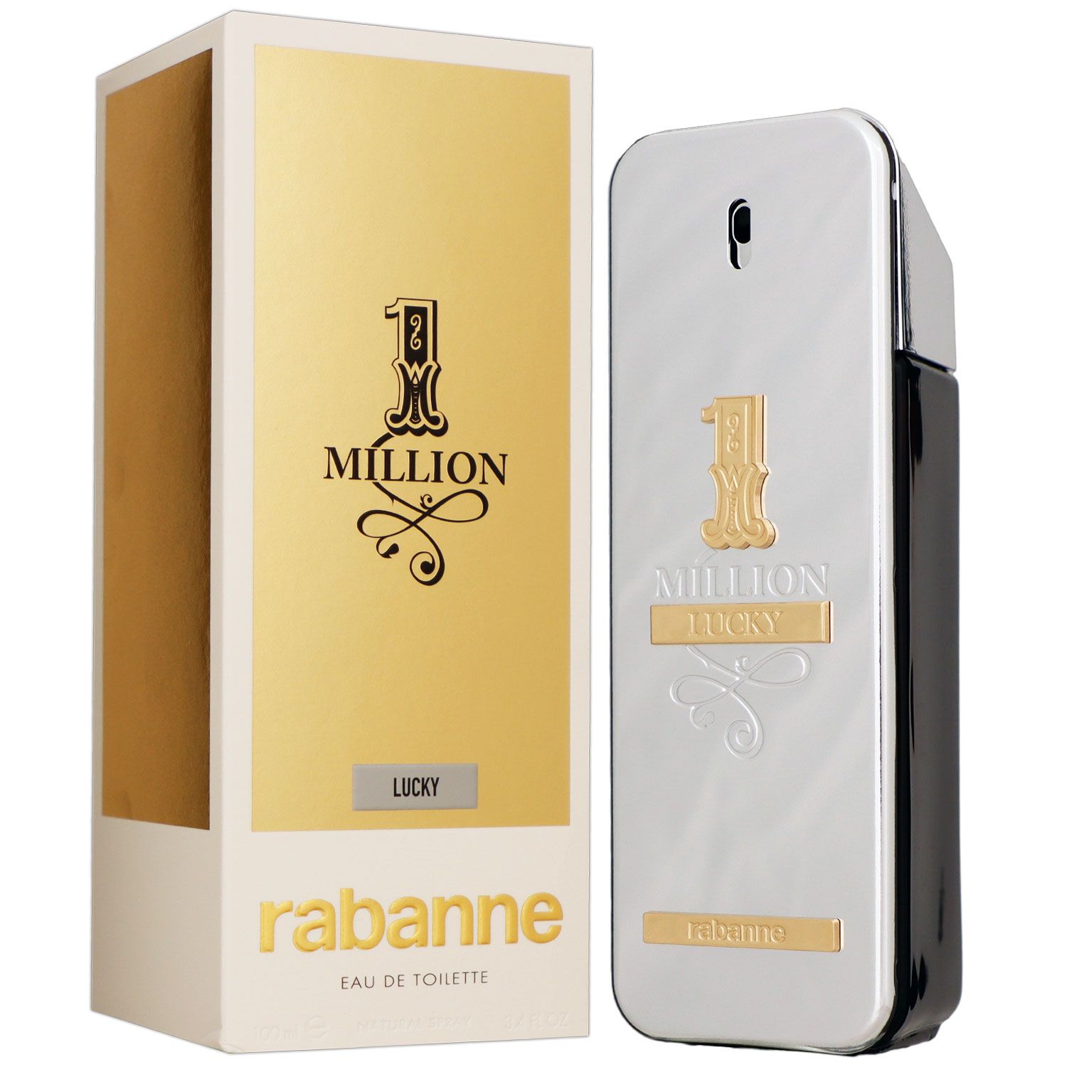 Paco Rabanne 1 Million Lucky 100 ml Eau de Toilette EDT Herrenduft