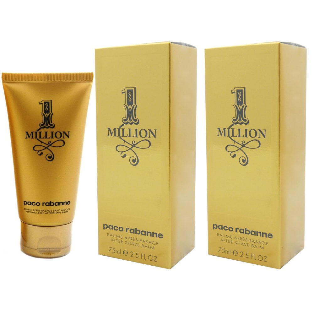 Paco Rabanne 1 One Million 2 x 75 ml Aftershave Balm Set bei Riemax