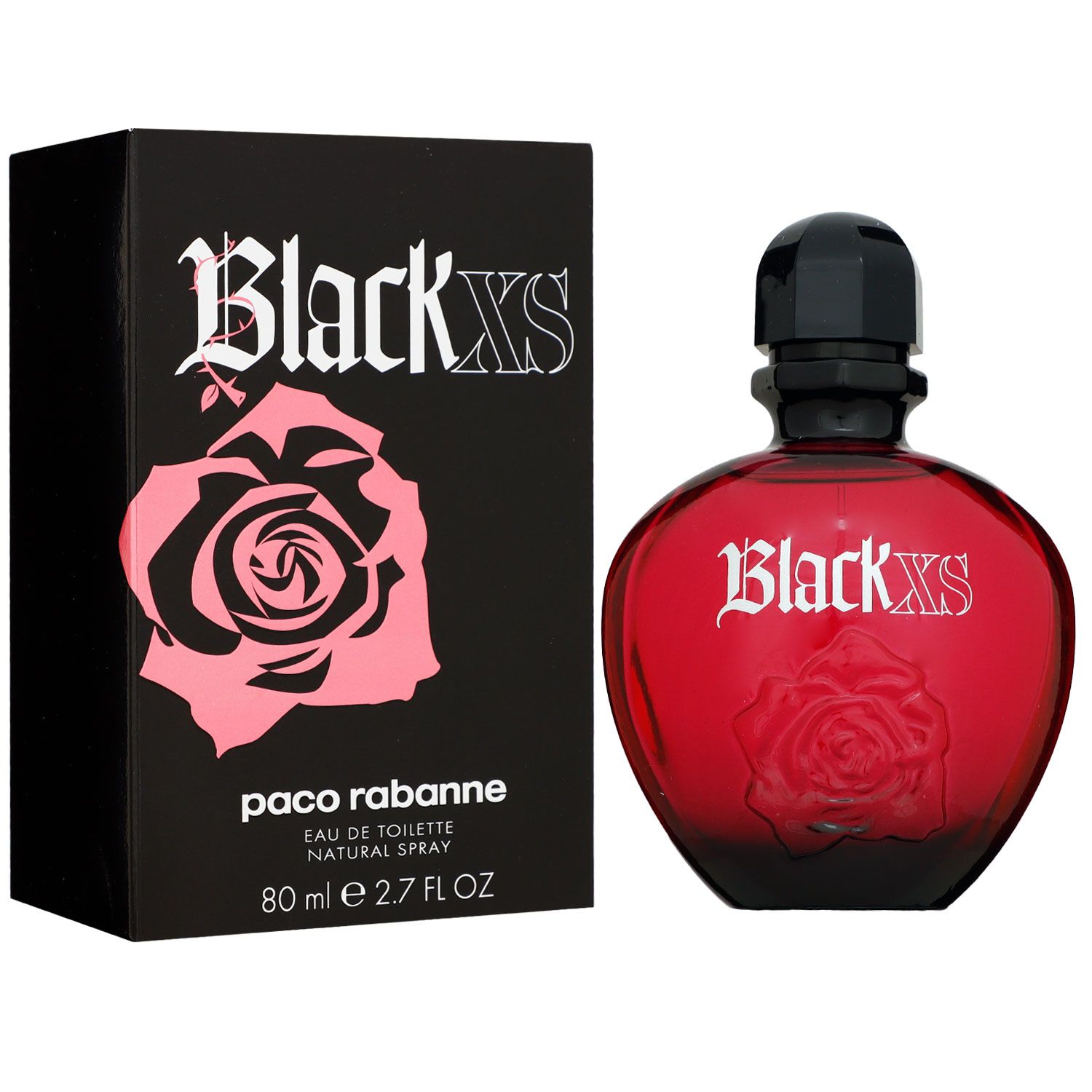Paco Rabanne Black XS for Her 80 ml Eau de Toilette EDT Damenduft Damen Duft