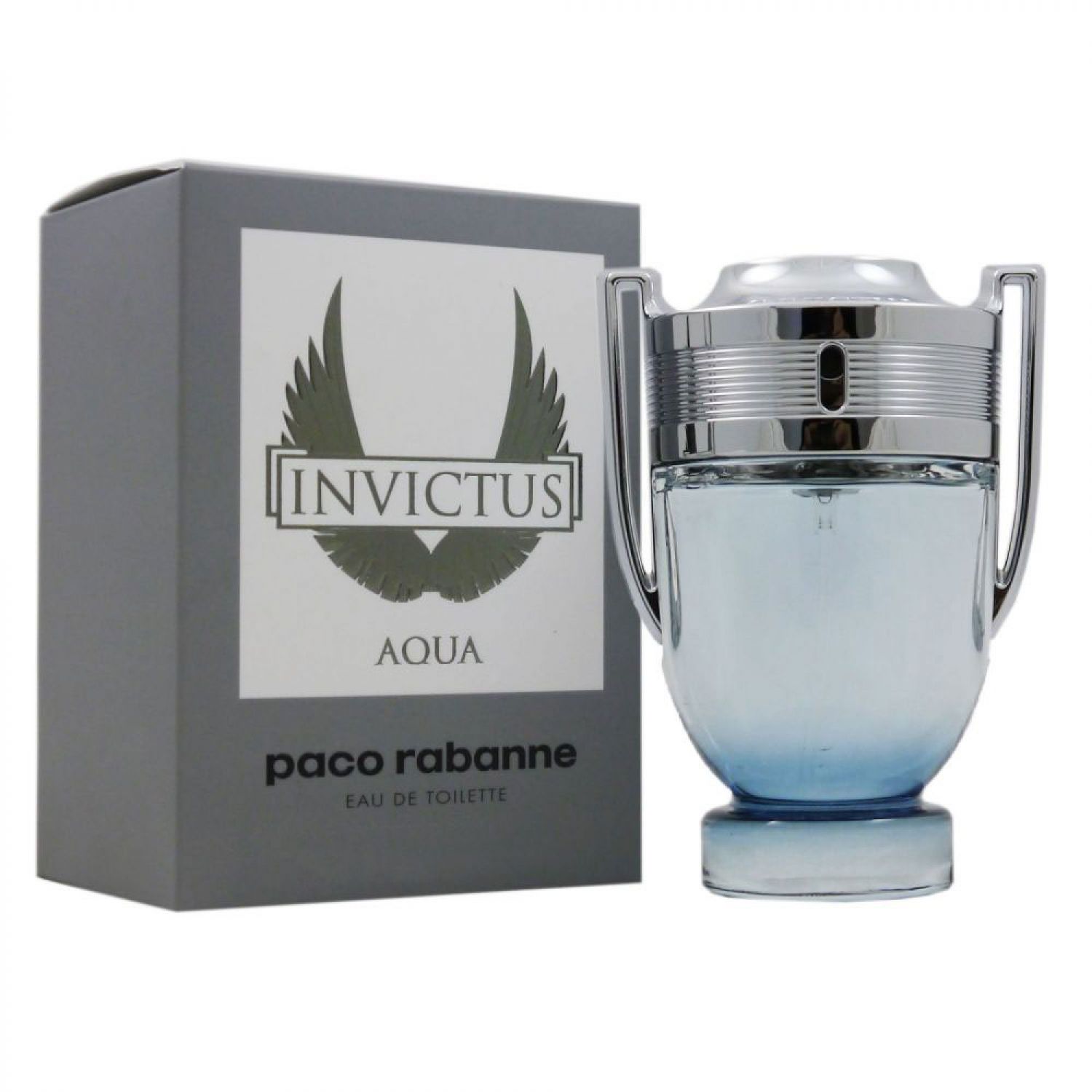 Paco Rabanne Invictus Aqua 100 ml Eau de Toilette EDT Herrenduft