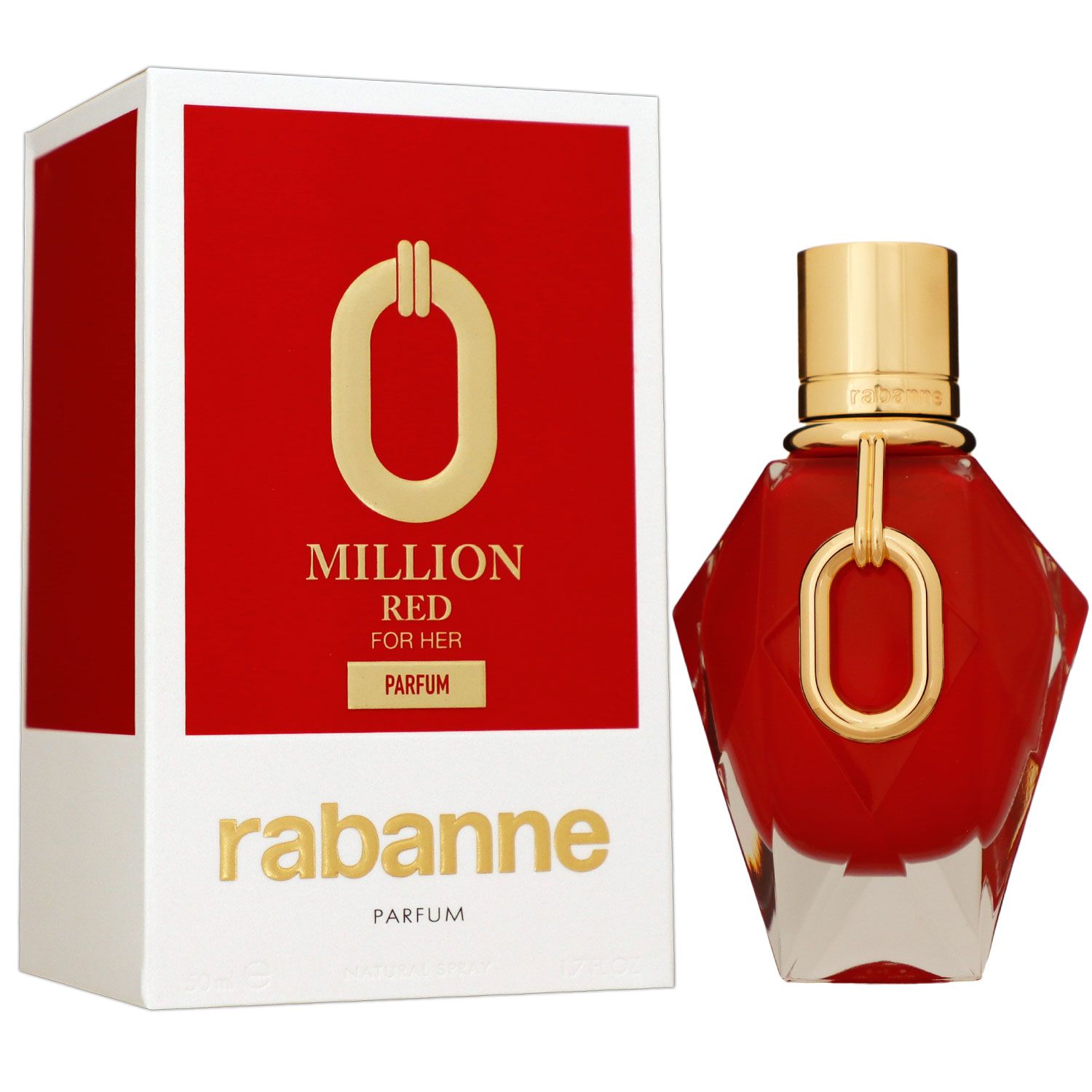 Paco Rabanne Million Red for Her 50 ml Eau de Parfum EDP Damenparfum
