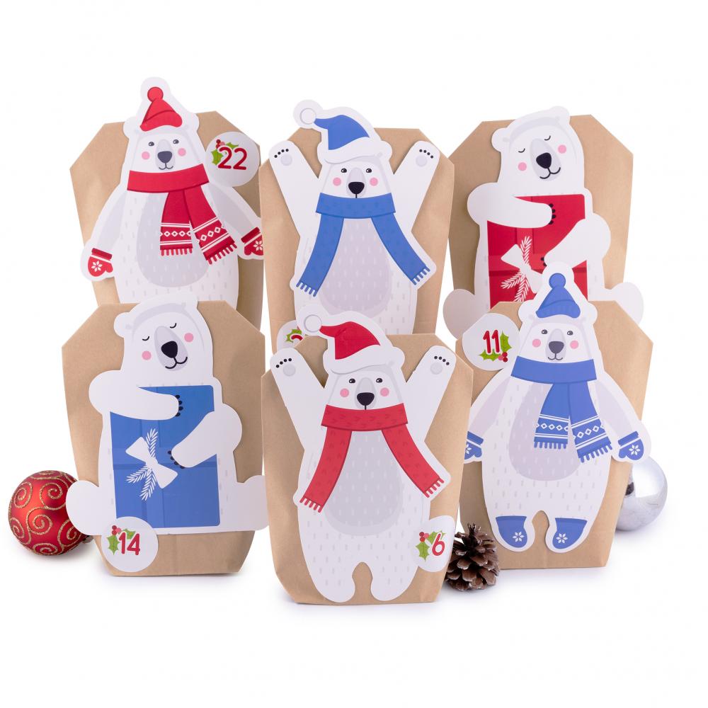 Pajoma Adventskalender Bastelset Tiere zum Bef�llen - verschiedene Tiersorten