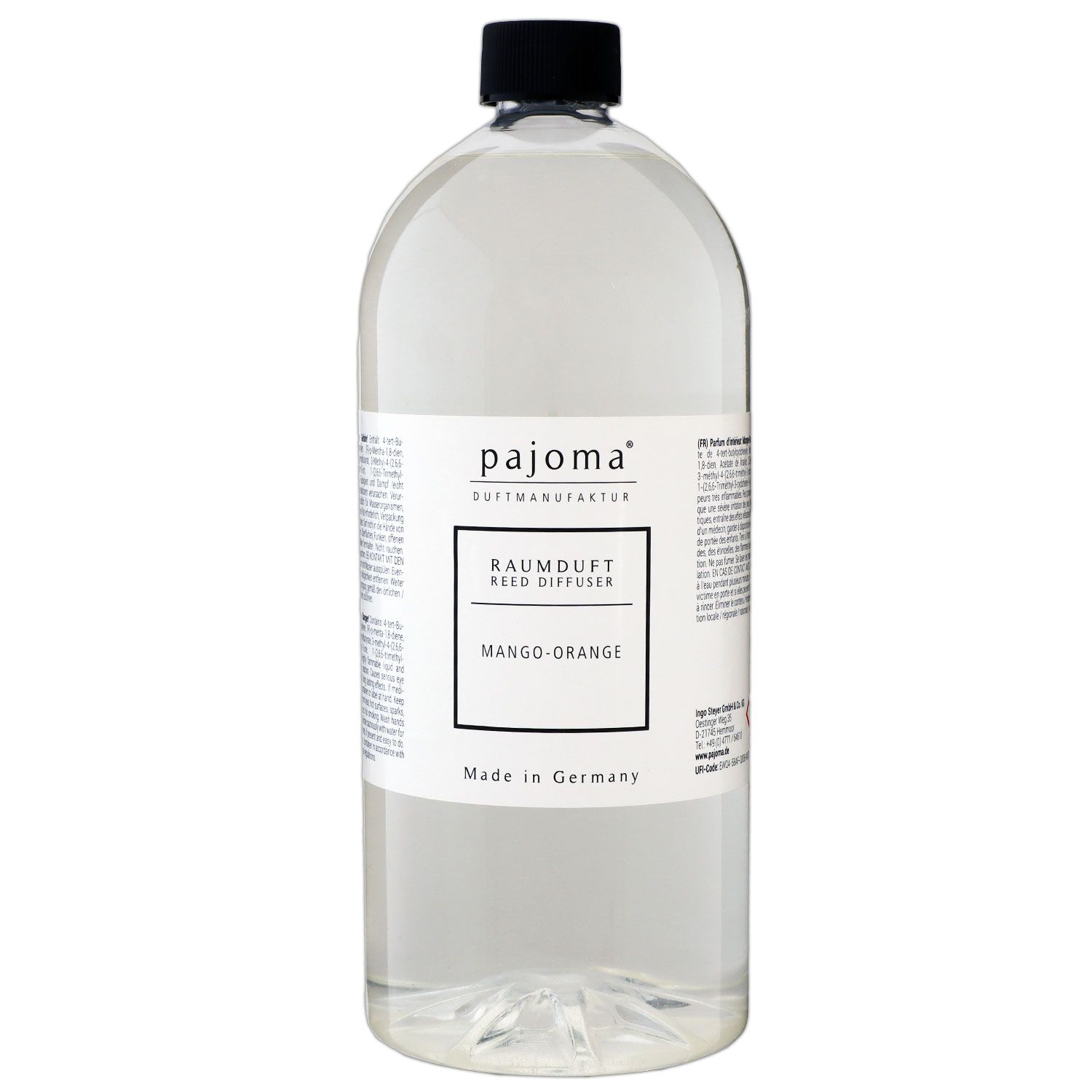 Pajoma Raumduft Nachf�llflasche Mango-Orange 1000 ml Diffuser Lufterfrischer