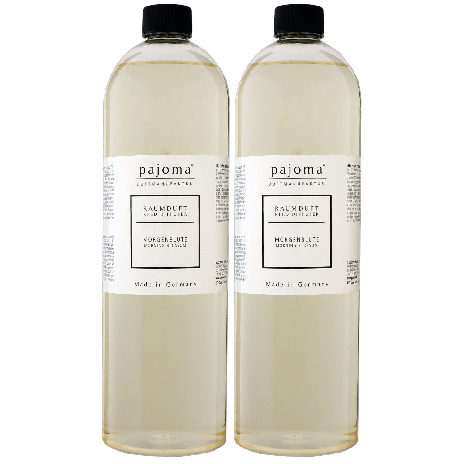 Pajoma Raumduft Nachf�llflasche Morgenbl�te 2 x 1000 ml Diffuser Lufterfrischer Set